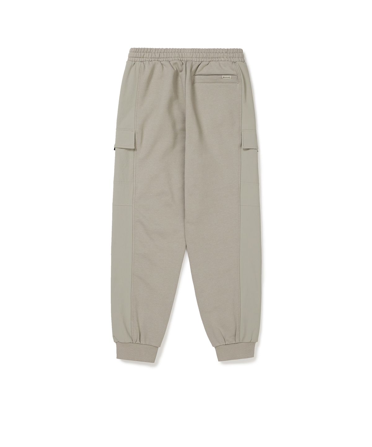 스노우피크 어패럴(SNOWPEAK APPAREL) 우븐 믹스 조거 팬츠 (S24FMFFP24) Beige Gray