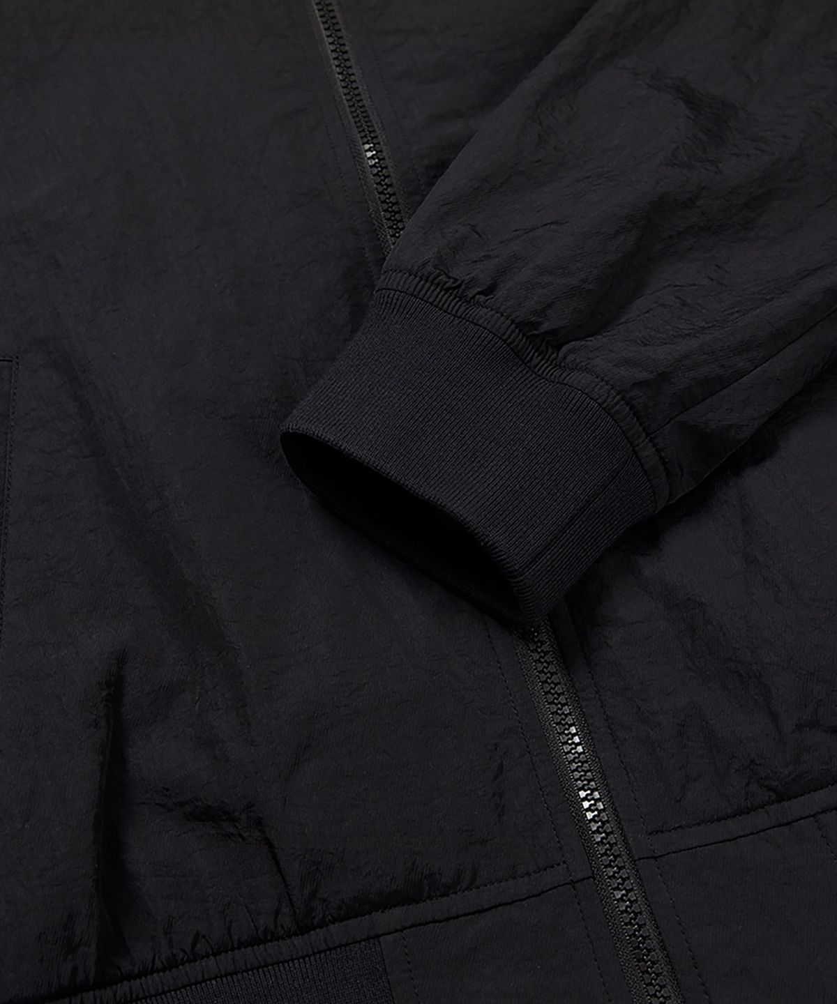 스노우피크 어패럴(SNOWPEAK APPAREL) 우븐 패치 봄버 자켓 (S24FMTWB36) Black