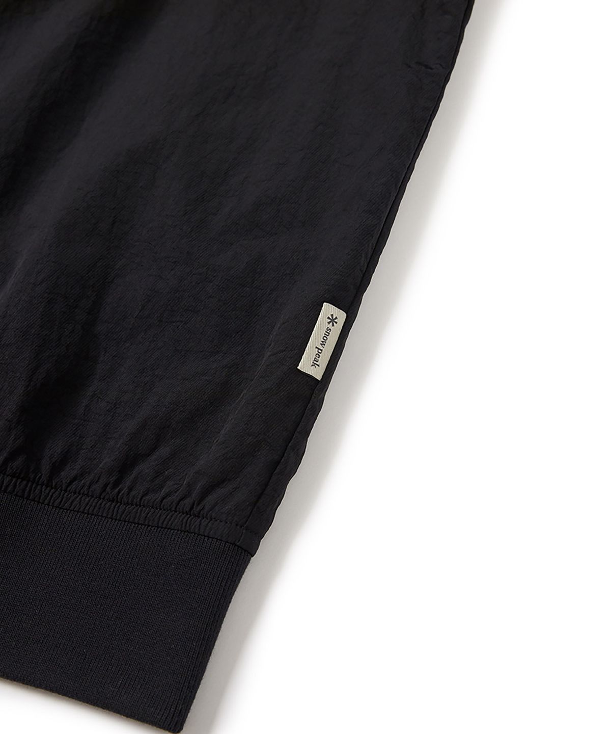 스노우피크 어패럴(SNOWPEAK APPAREL) 우븐 패치 봄버 자켓 (S24FMTWB36) Black