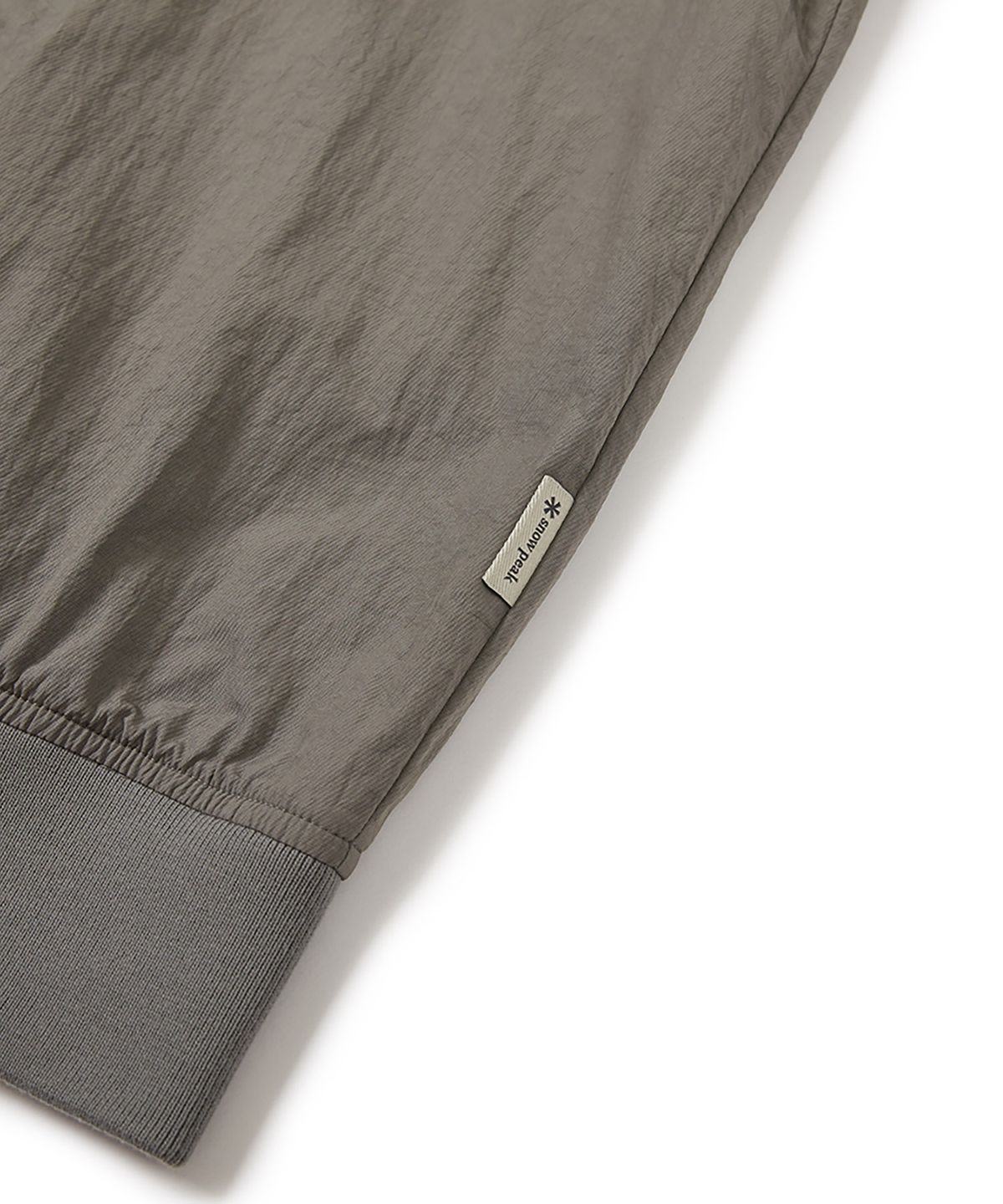 스노우피크 어패럴(SNOWPEAK APPAREL) 우븐 패치 봄버 자켓 (S24FMTWB36) Dark Khaki