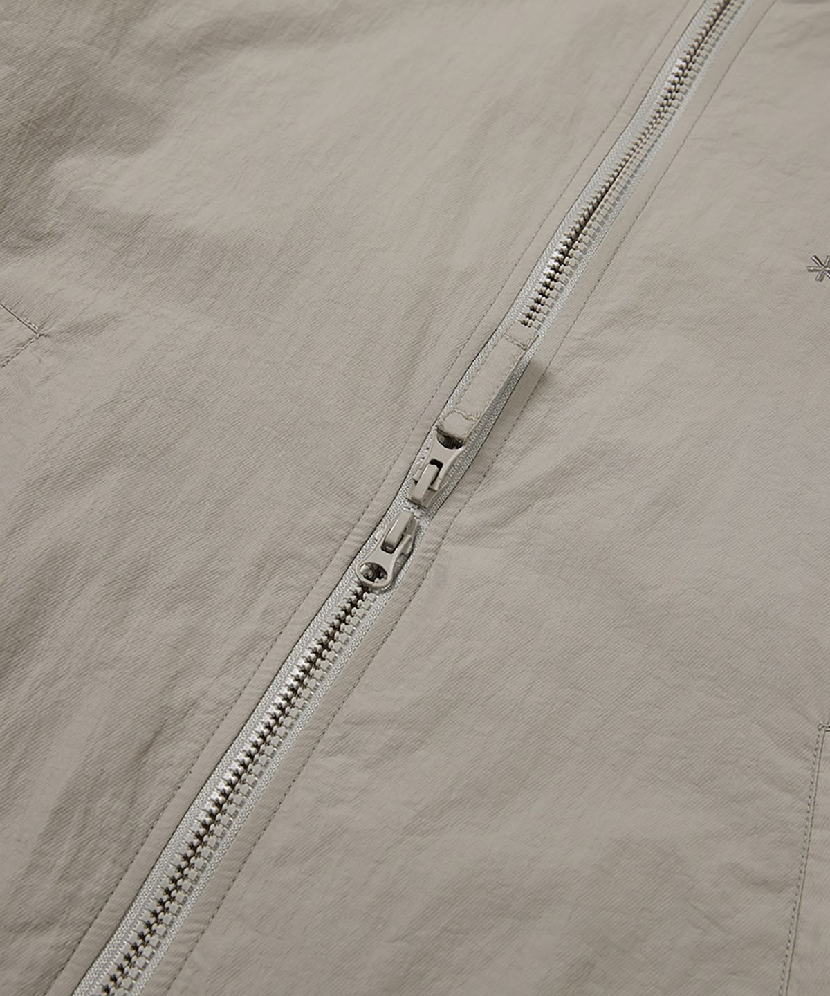 스노우피크 어패럴(SNOWPEAK APPAREL) 우븐 패치 봄버 자켓 (S24FMTWB36) Fog Gray