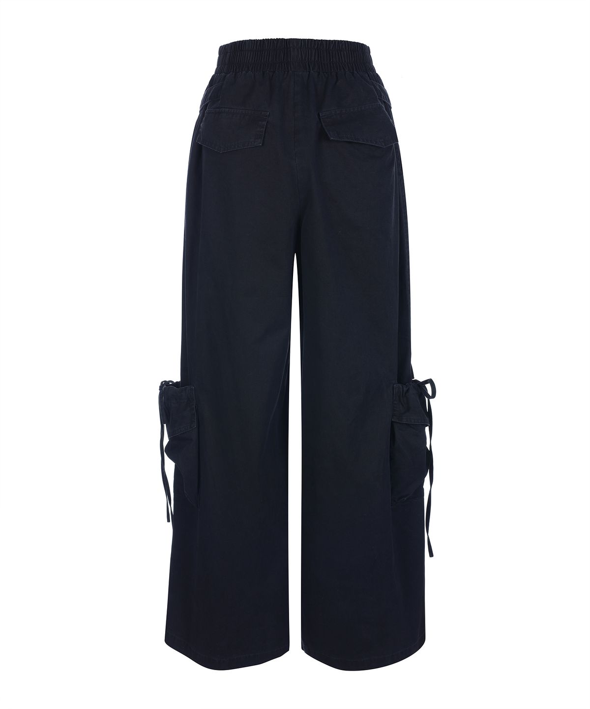 라라폭스(LALAFOX) WIDE CARGO POCKET PANTS 와이드 카고팬츠 BLACK BQ4WP002