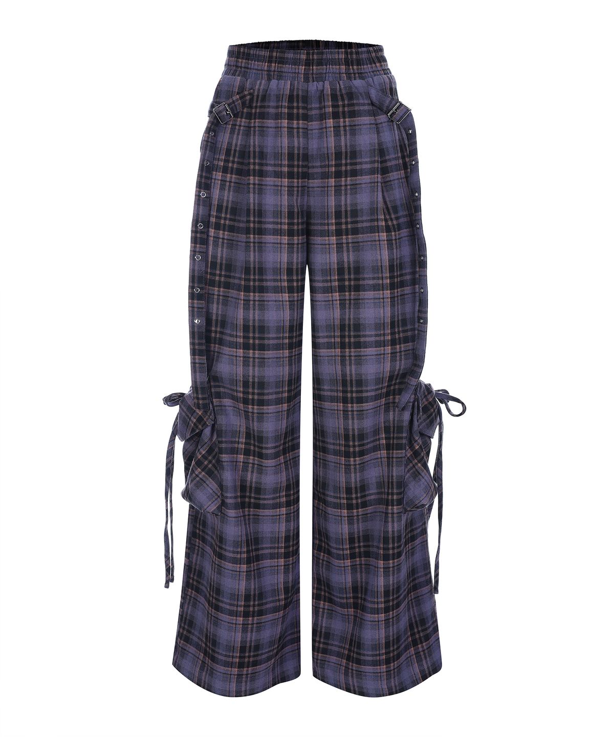 라라폭스(LALAFOX) WIDE CARGO POCKET PANTS 와이드 카고팬츠 PURPLE BQ4WP001