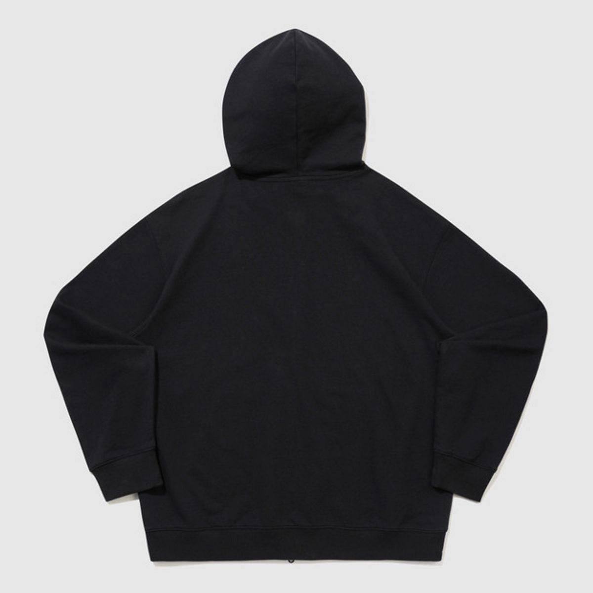 엄브로(UMBRO) 에센셜 후드 집업 블랙 UR123CFT19