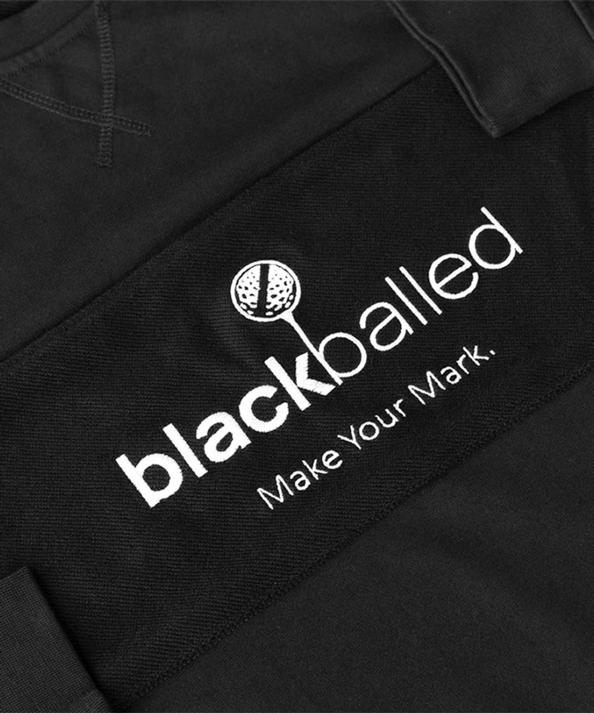 블랙볼드(BLACKBALLED) bbg 스웻 티셔츠 BLACK