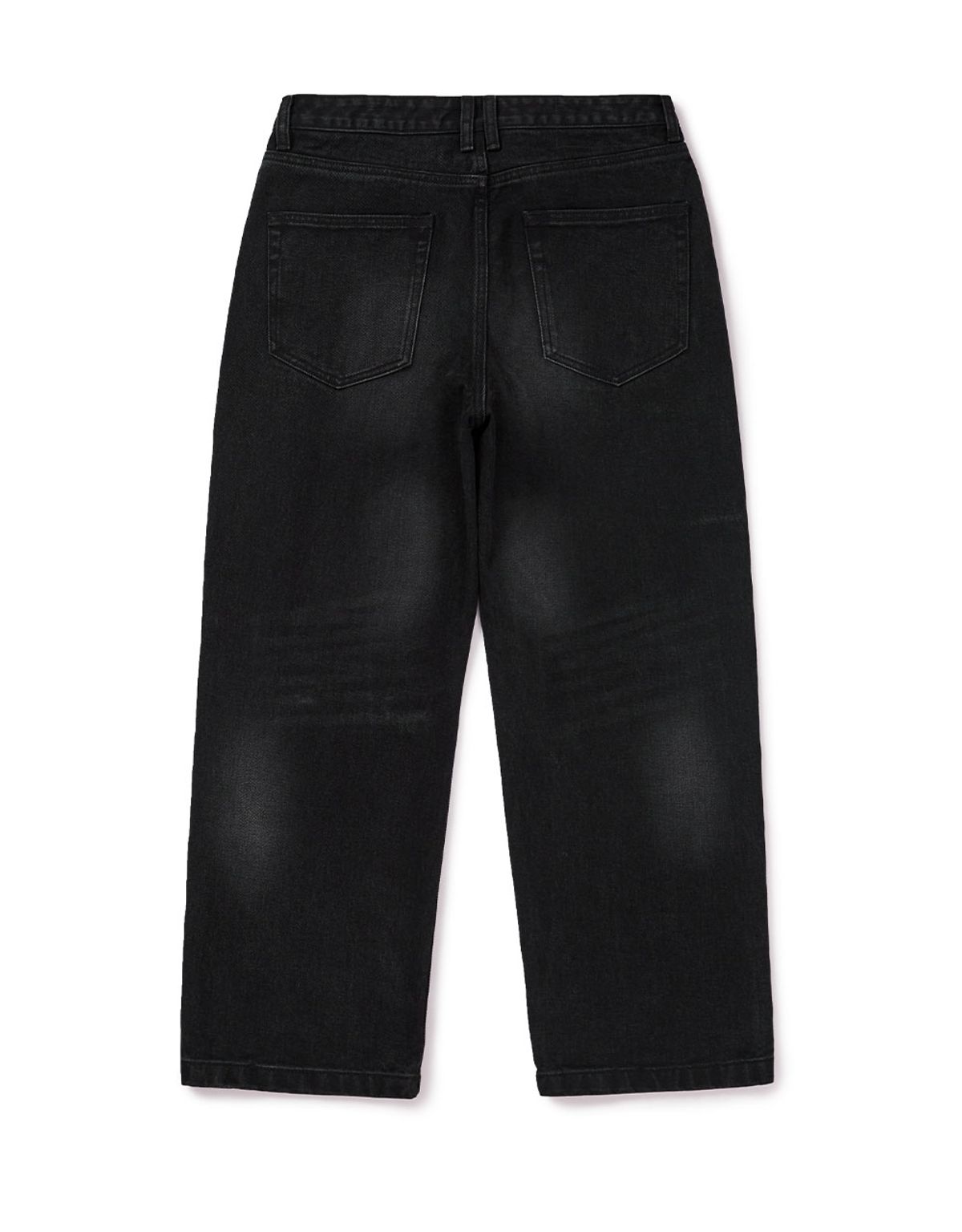 엠엠엘지(MMLG) [Mmlg] MM COATED DENIM PANTS (BLACK)