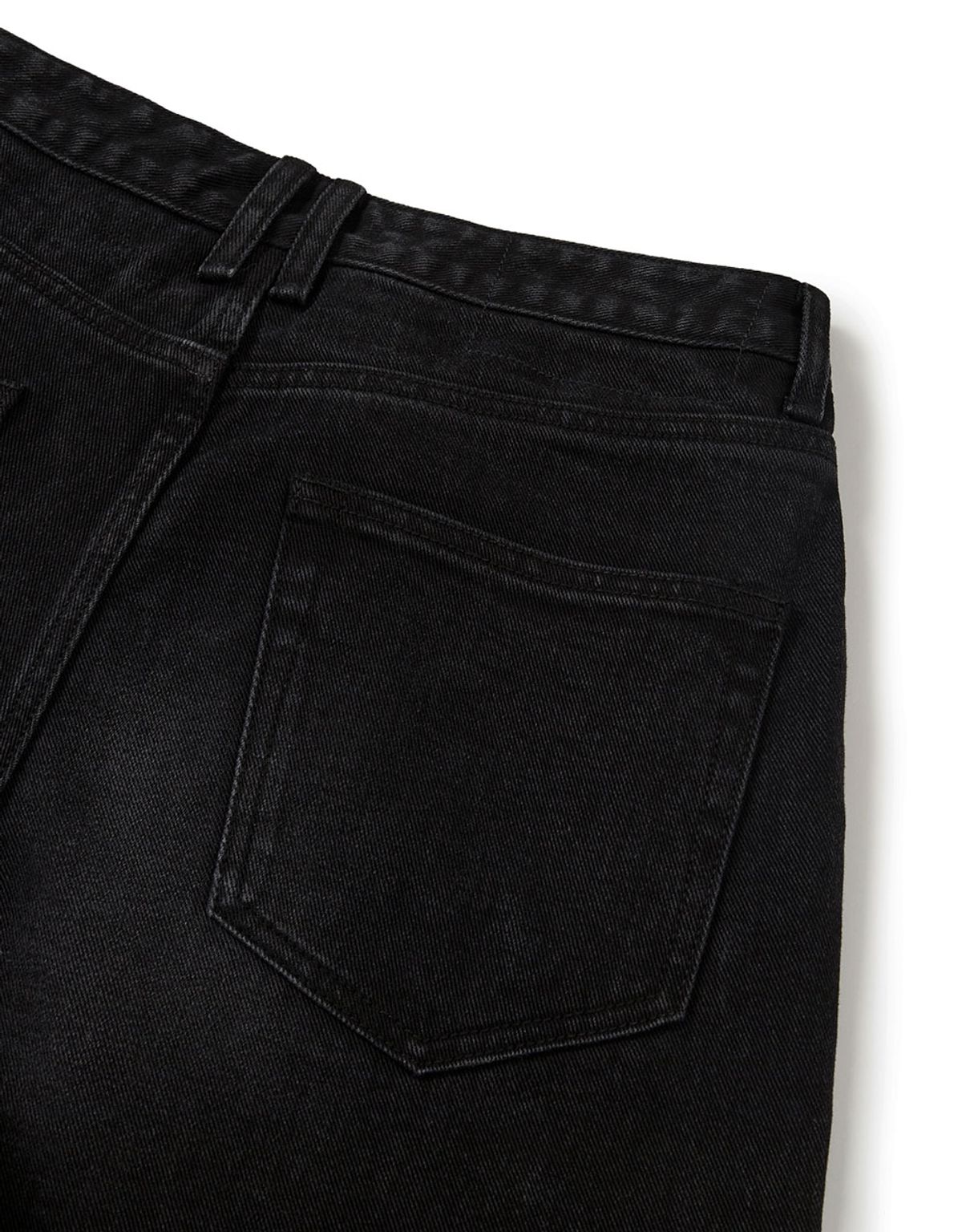 엠엠엘지(MMLG) [Mmlg] MM COATED DENIM PANTS (BLACK)