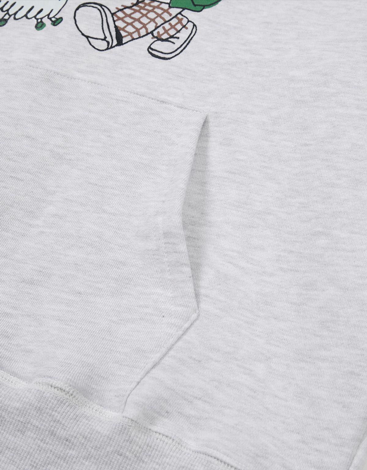 엠엠엘지(MMLG) [Mmlg] MELGE WALK HOODIE (ASH GREY)