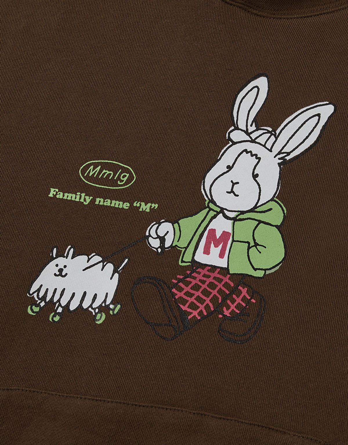 엠엠엘지(MMLG) [Mmlg] MELGE WALK HOODIE (AMBER BROWN)
