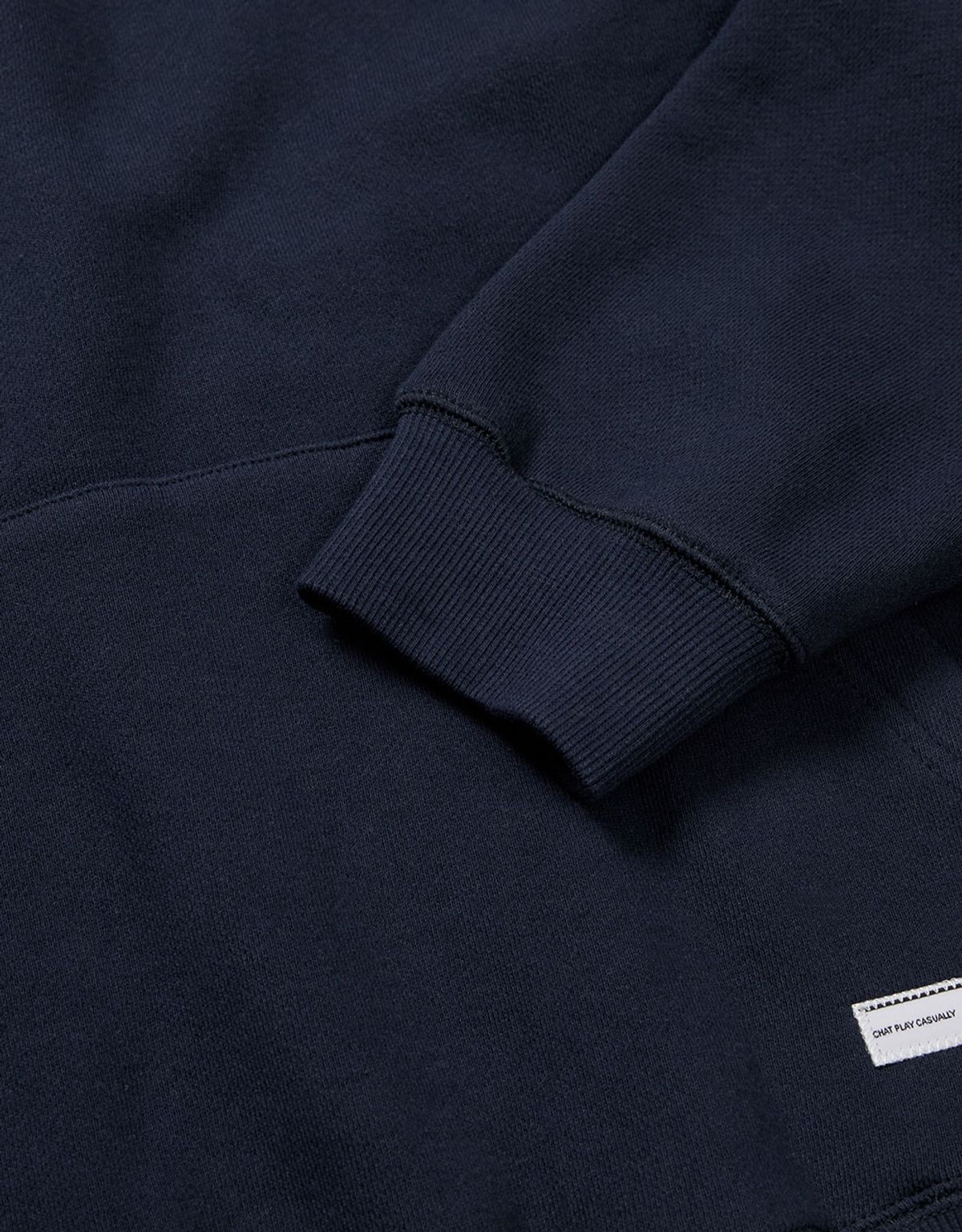 엠엠엘지(MMLG) [Mmlg] RABEL PLAY HOODIE (AUTHENTIC NAVY / ASH GREY)