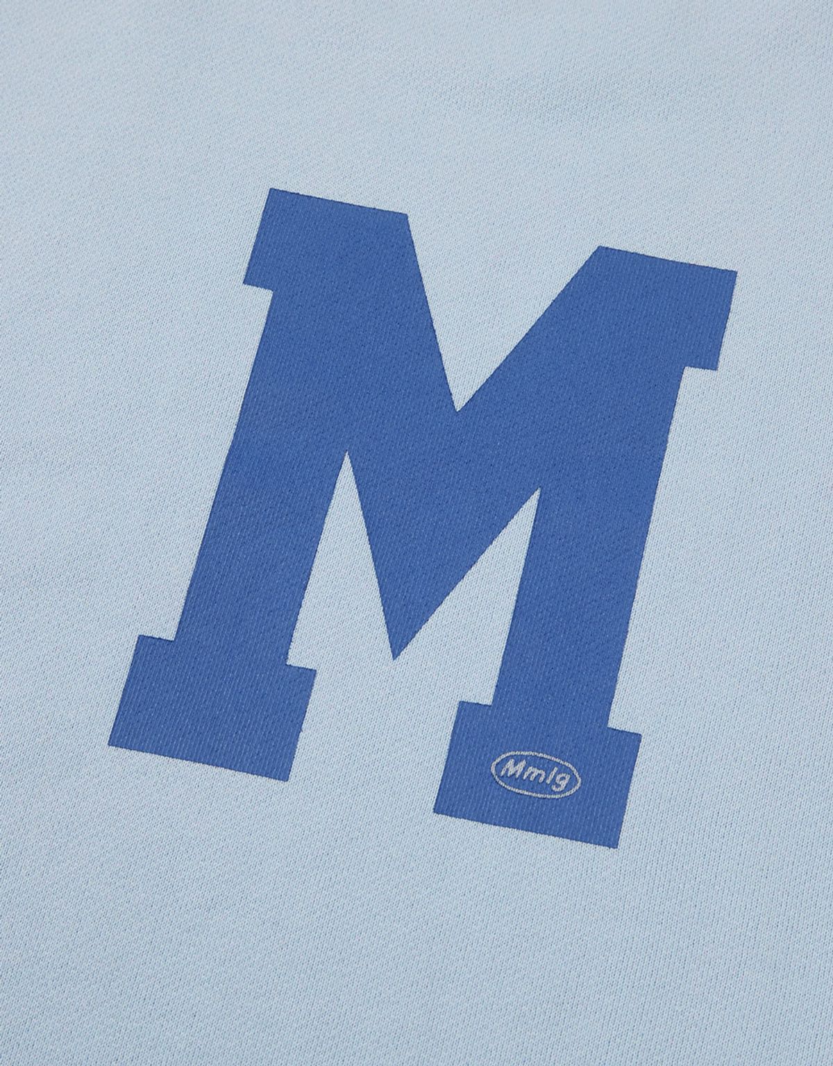 엠엠엘지(MMLG) [Mmlg] FAMILY NAME SWEAT (ICE BLUE)
