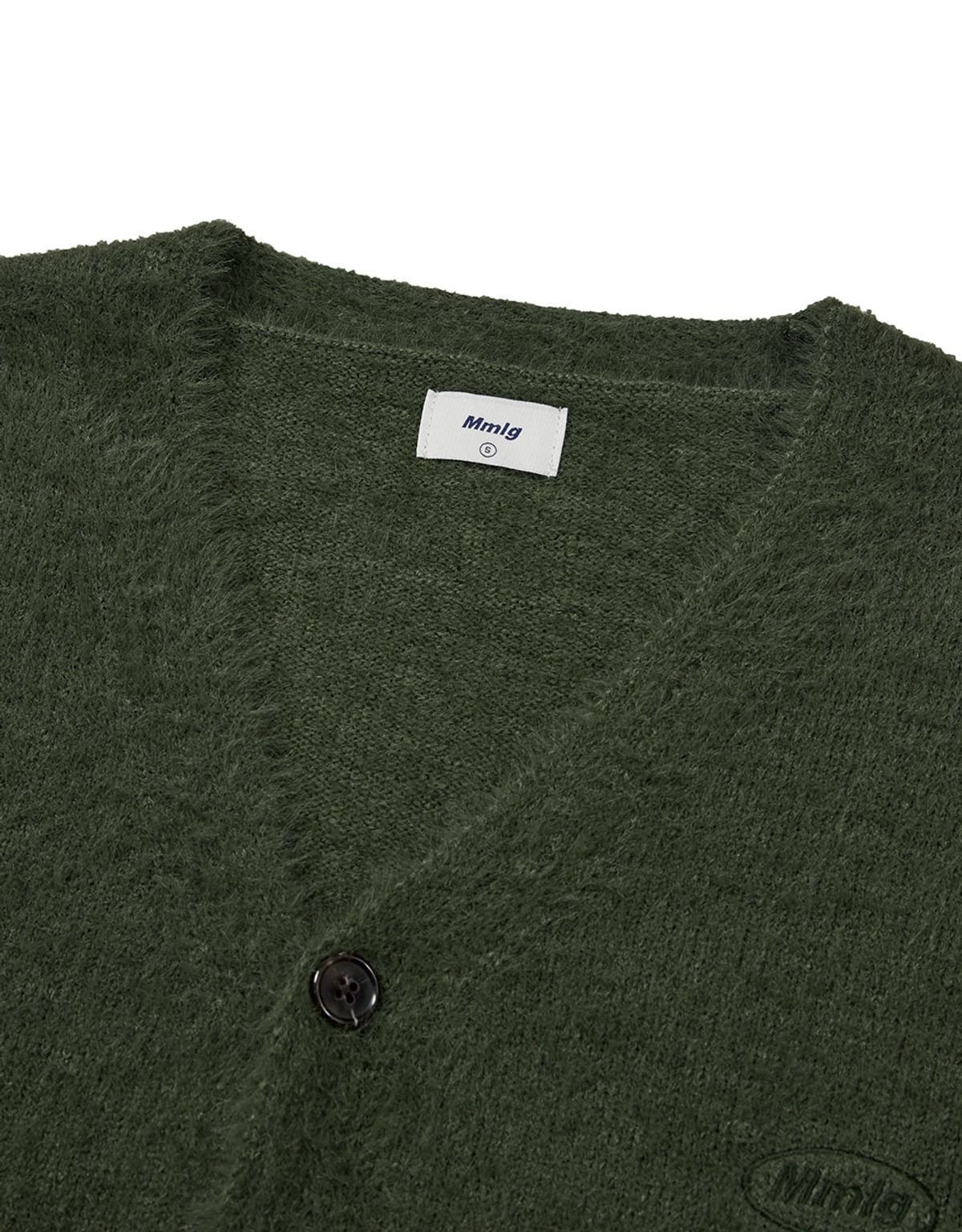 엠엠엘지(MMLG) [Mmlg] MENDED PLAY CARDIGAN (GREEN)