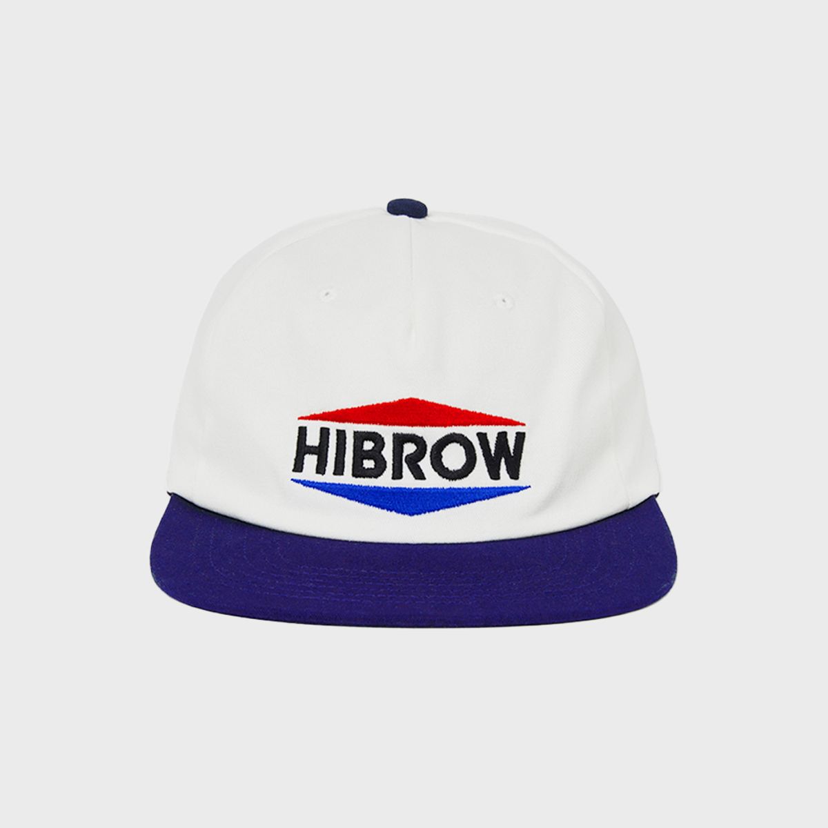 하이브로우(HIBROW) R/B 3패널 캡 : 네이비