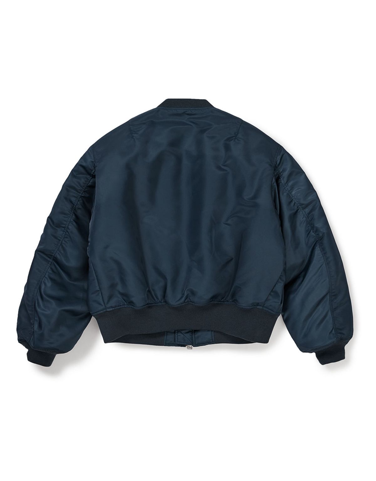 엠엠엘지(MMLG) [Mmlg] FAMILY NAME FLIGHT JACKET (NAVY)