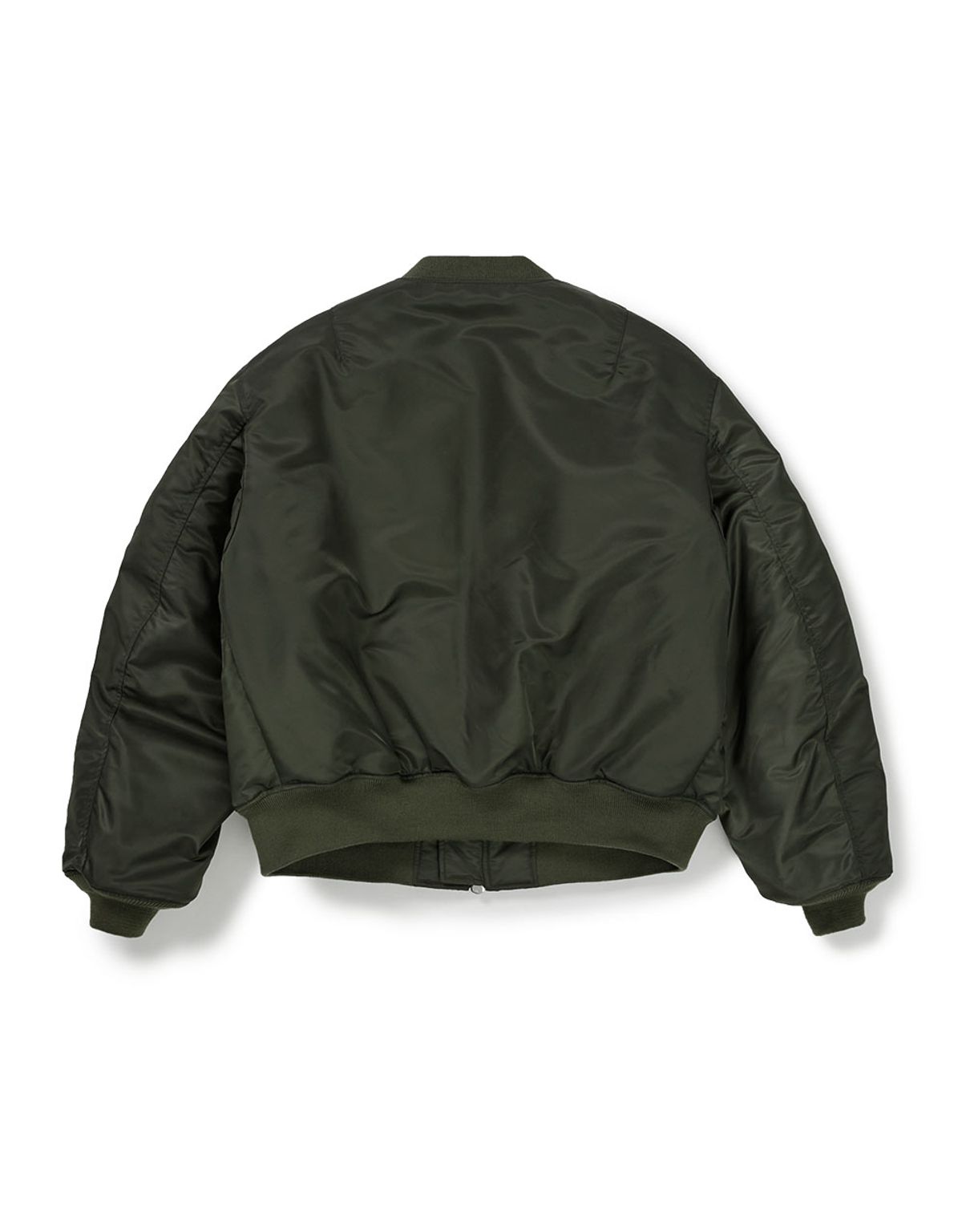 엠엠엘지(MMLG) [Mmlg] FAMILY NAME FLIGHT JACKET (OLIVE)