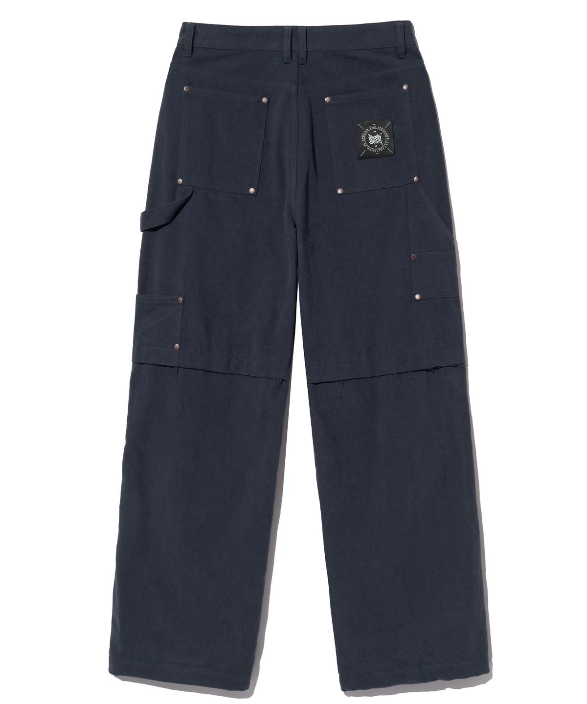 브라운브레스(BROWNBREATH) W TAG LAYERED PANTS - NAVY