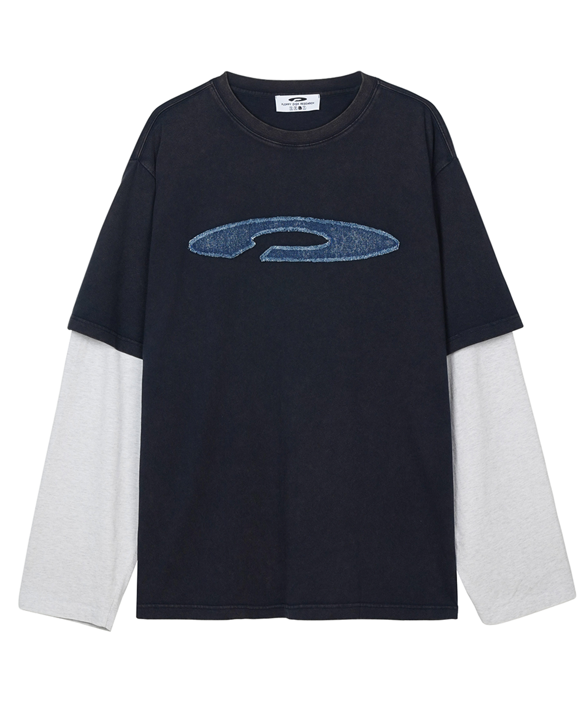 에프디알(FDR) Double Layer Applique Long Sleeve_4 Color