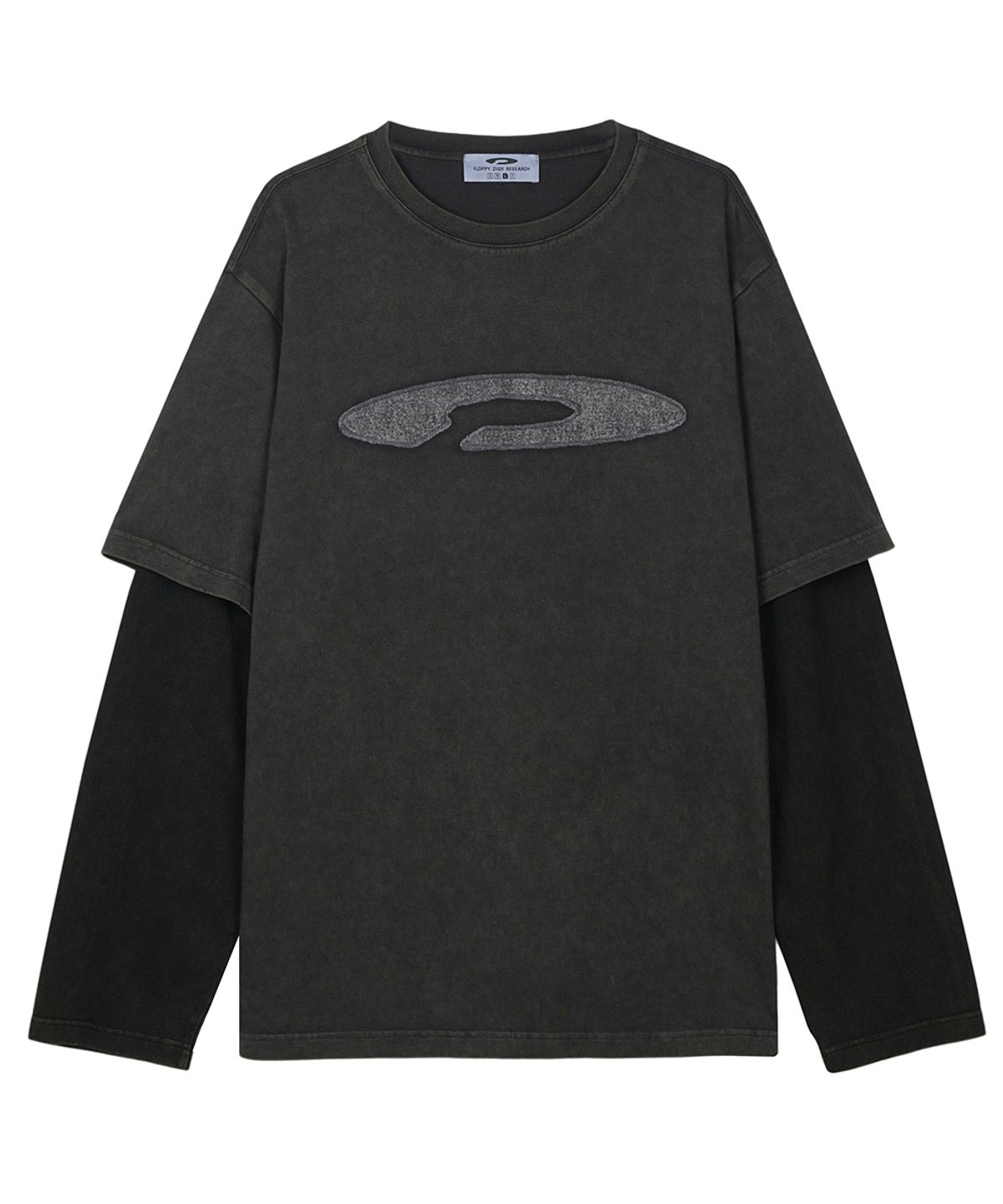 에프디알(FDR) Double Layer Applique Long Sleeve_4 Color