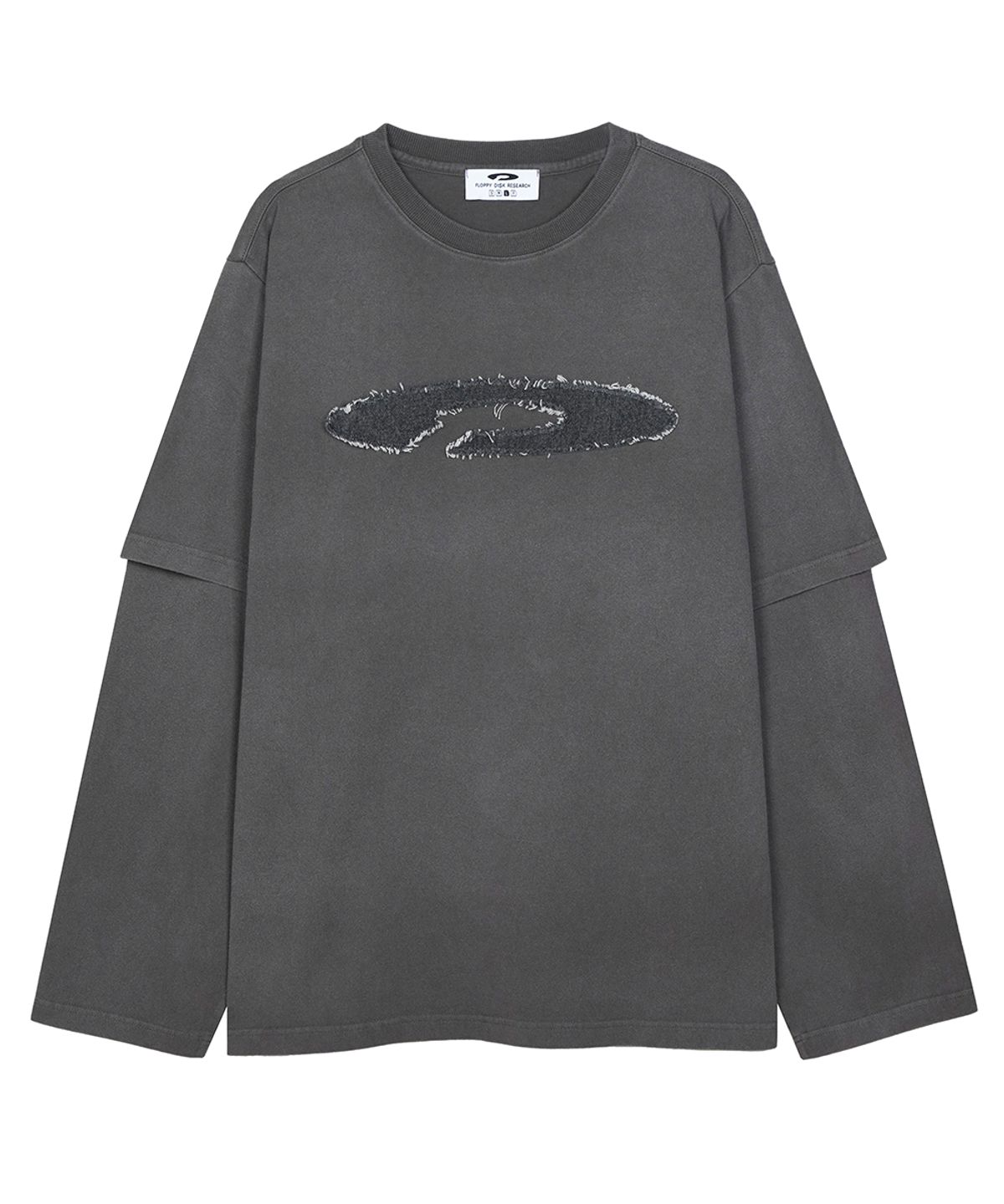 에프디알(FDR) Double Layer Applique Long Sleeve_4 Color