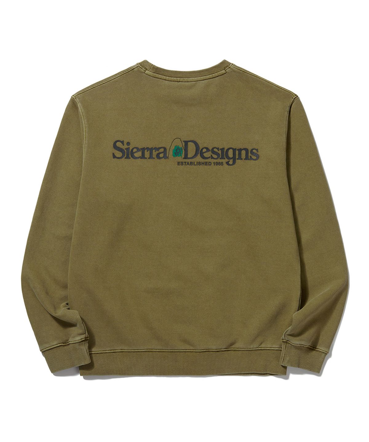 시에라디자인(SIERRA DESIGNS) 시에라디자인 오리지널 로고 맨투맨 OLIVE