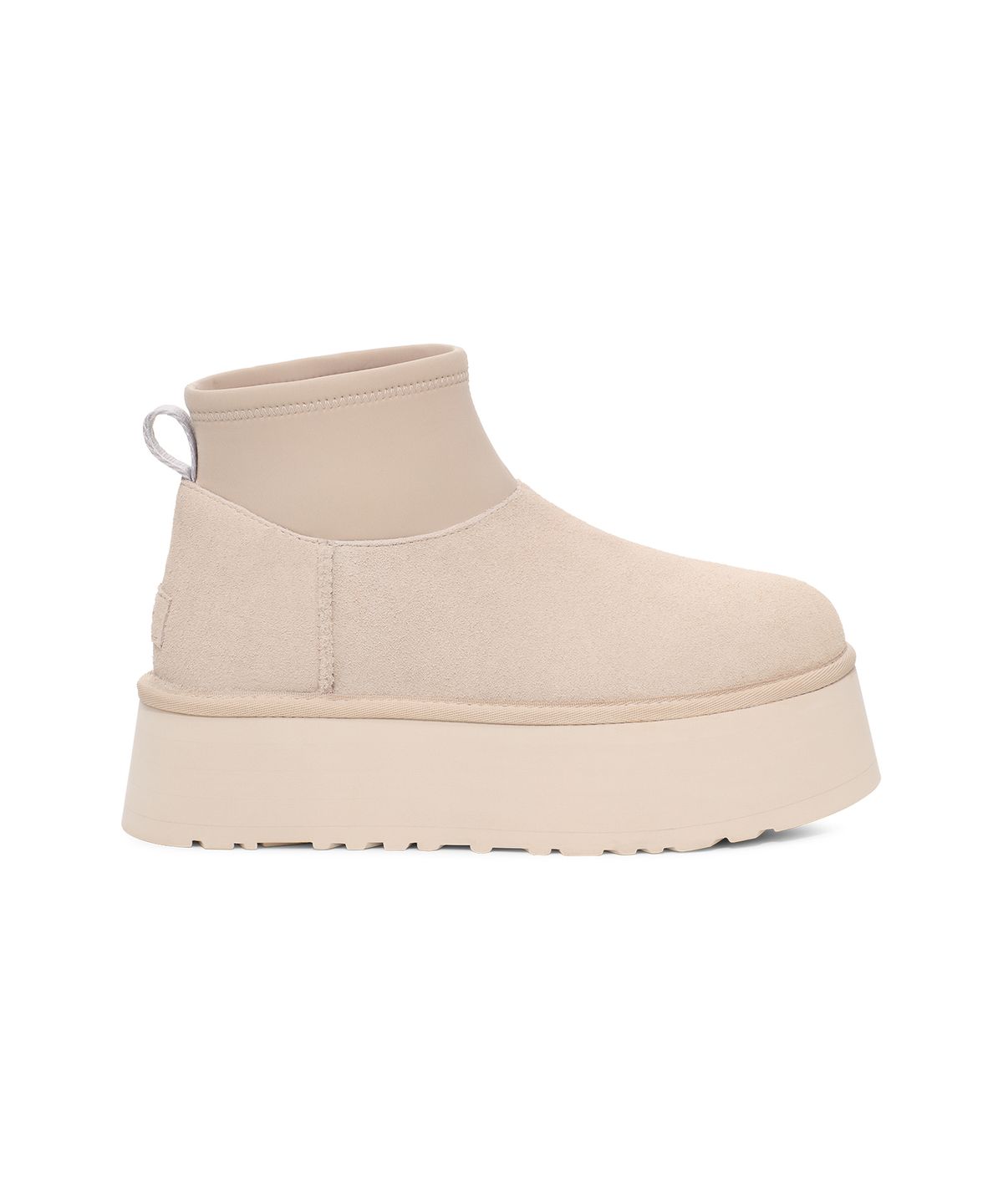 어그(UGG) [WOMEN] 리버시블 레그워머 플랫폼 미니부츠 (클래식 미니 디퍼 푸퍼) - 화이트/세라믹 / 1158275WCRM