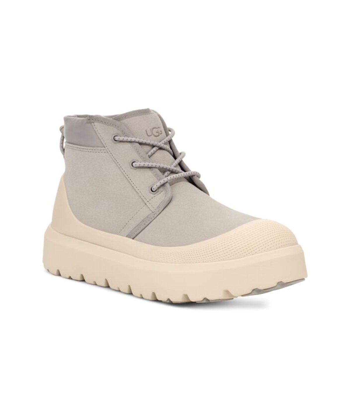 어그(UGG) [MEN] 스웨이드 로고 엠보싱 미니 부츠 (뉴멜 웨더 하이브리드) - 씰/버치 / 1143991SBRC