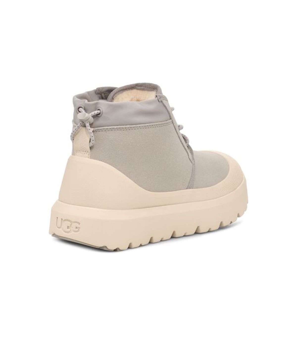 어그(UGG) [MEN] 스웨이드 로고 엠보싱 미니 부츠 (뉴멜 웨더 하이브리드) - 씰/버치 / 1143991SBRC