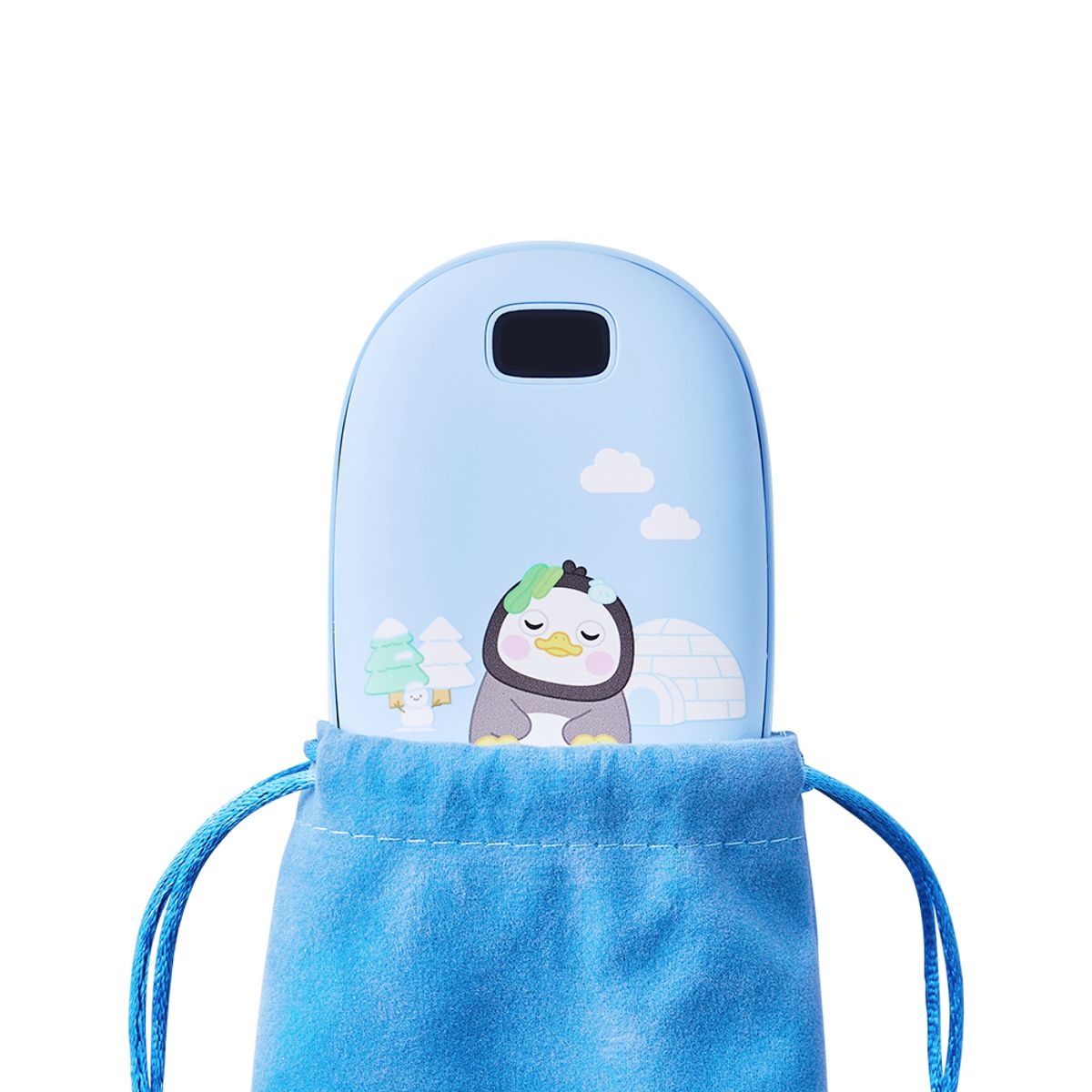 베이비펭(BABYPENG) 펭수 충전식 손난로 8000mAh 보조배터리