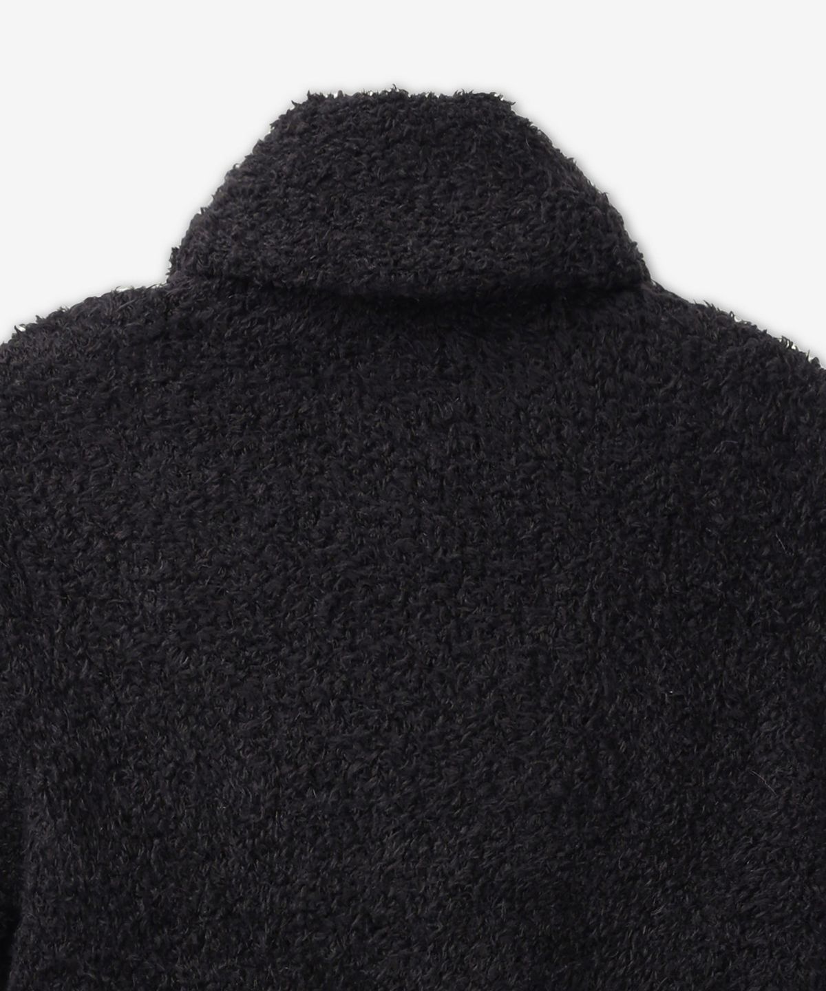생로랑(SAINT LAURENT) 크롭 터틀넥 니트 - 블랙 / 802477Y76UX1000