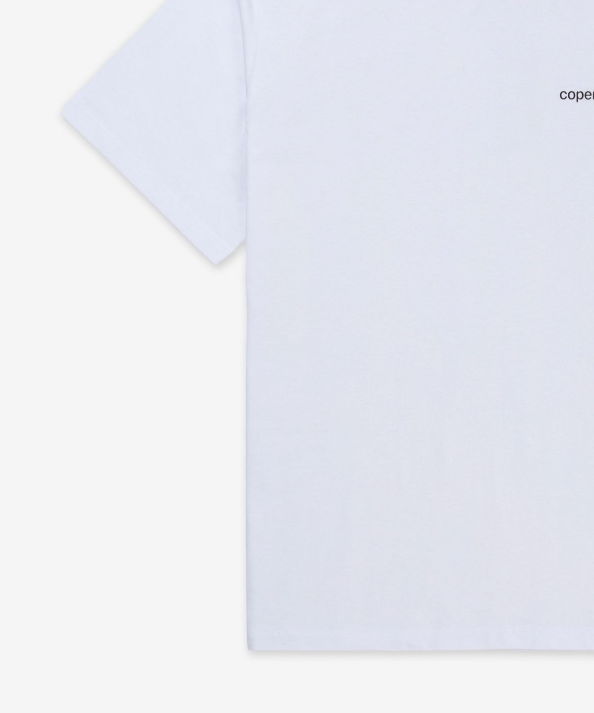 코페르니(COPERNI) 로고 박시핏 반소매 티셔츠 - 화이트 / COPJS03504WHITE