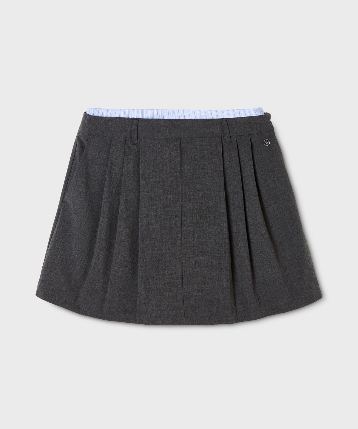 후아유(WHO.A.U) Layered Pleats Skirt / WHWHG3831F