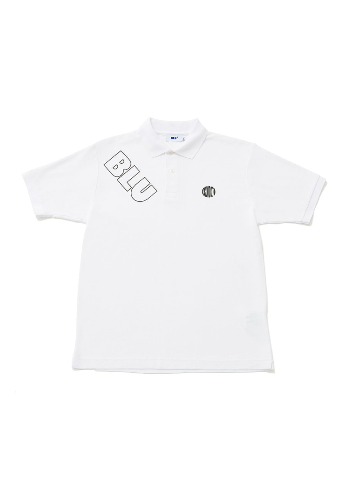 블루닷(BLUDOT) 드라이터치 피케티셔츠_Plus_WH