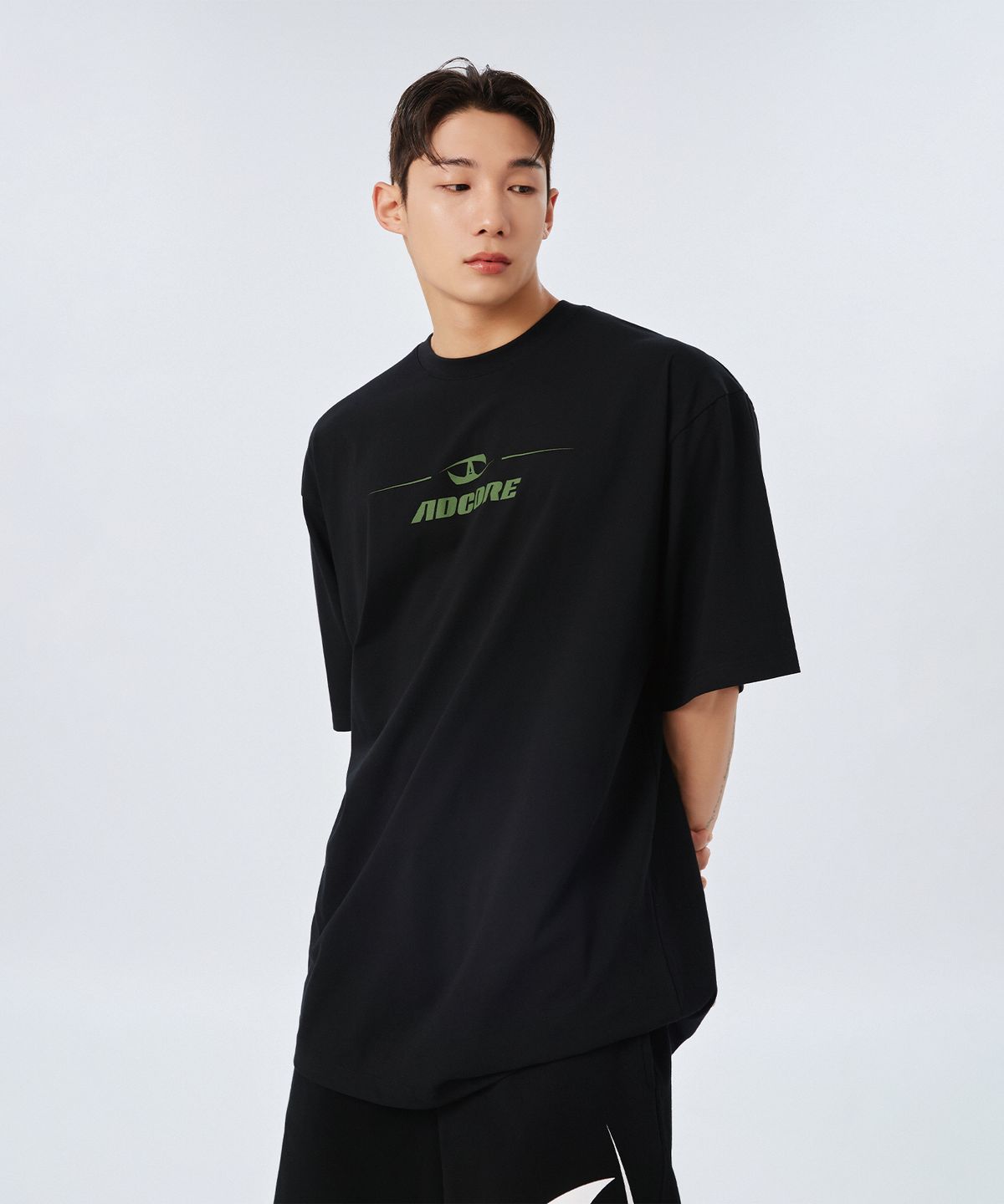 어드코어(ADCORE) adcore racer T-shirt[Black]