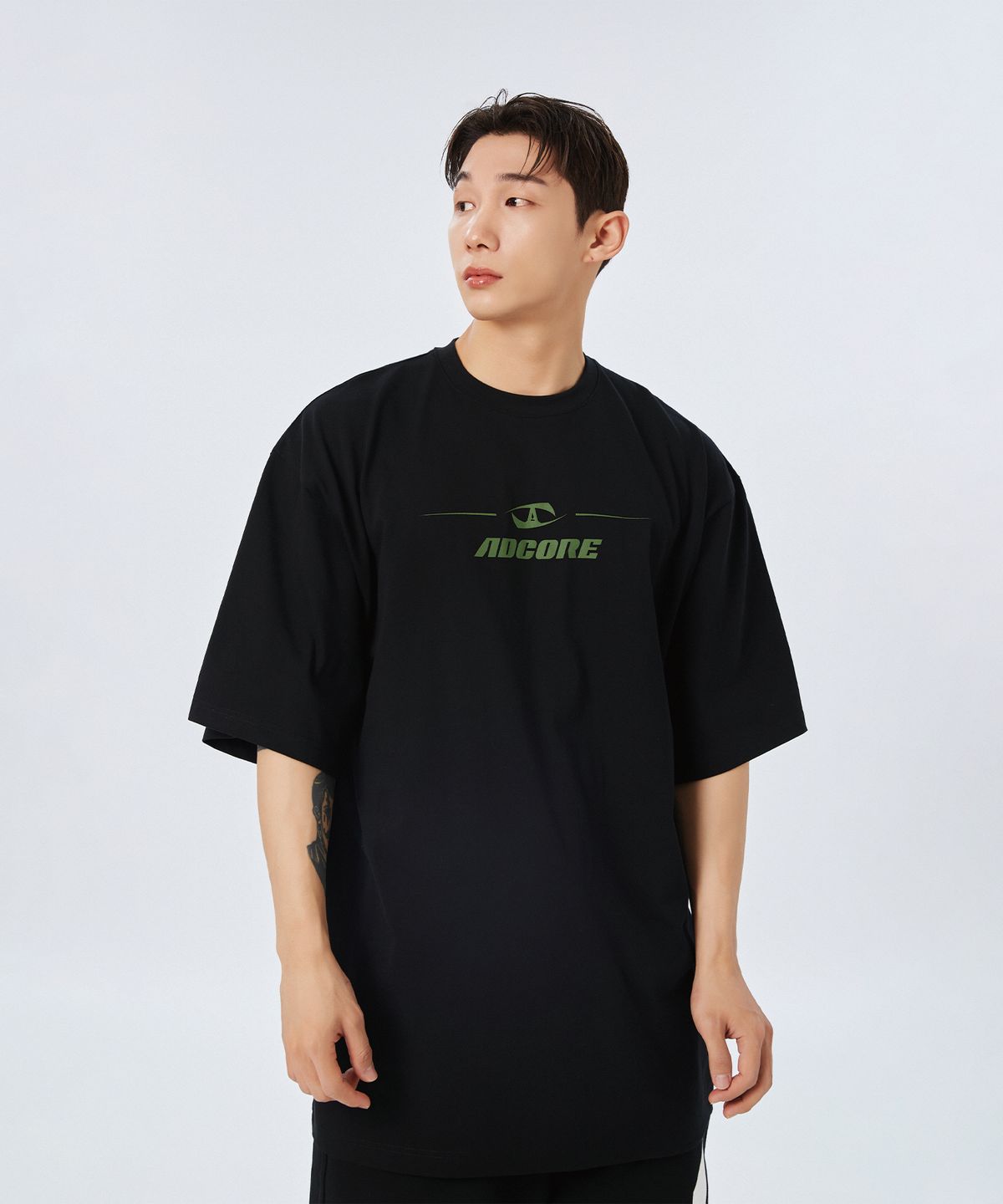 어드코어(ADCORE) adcore racer T-shirt[Black]