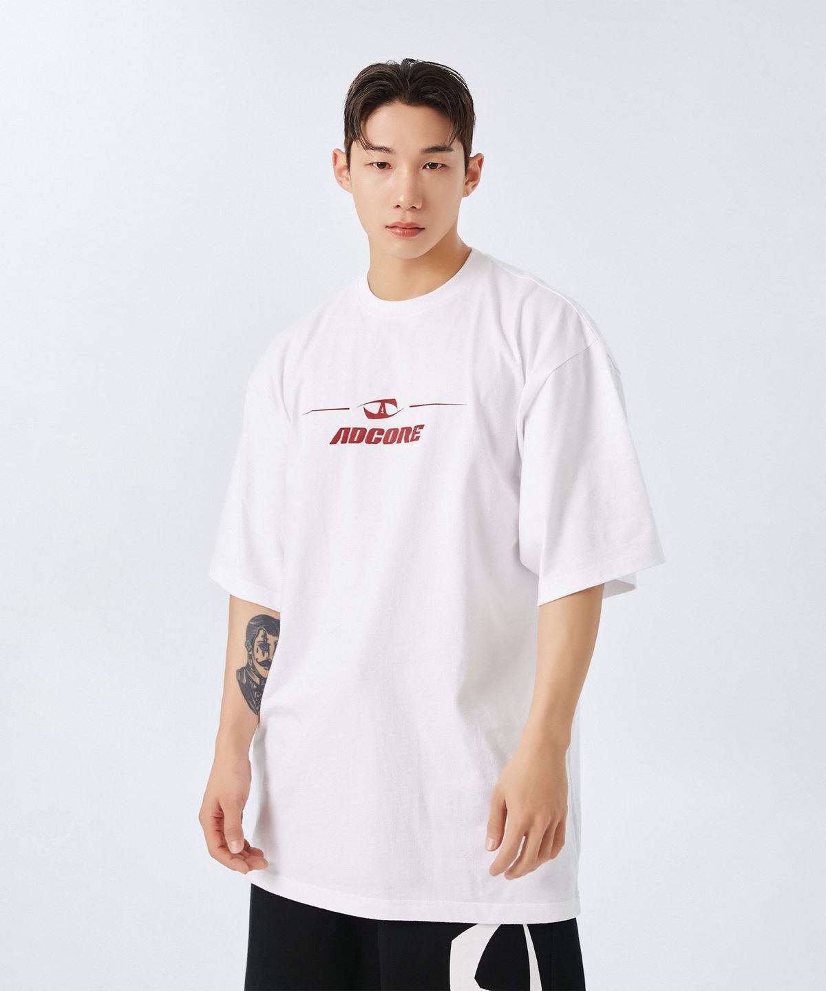 어드코어(ADCORE) adcore racer T-shirt[White]