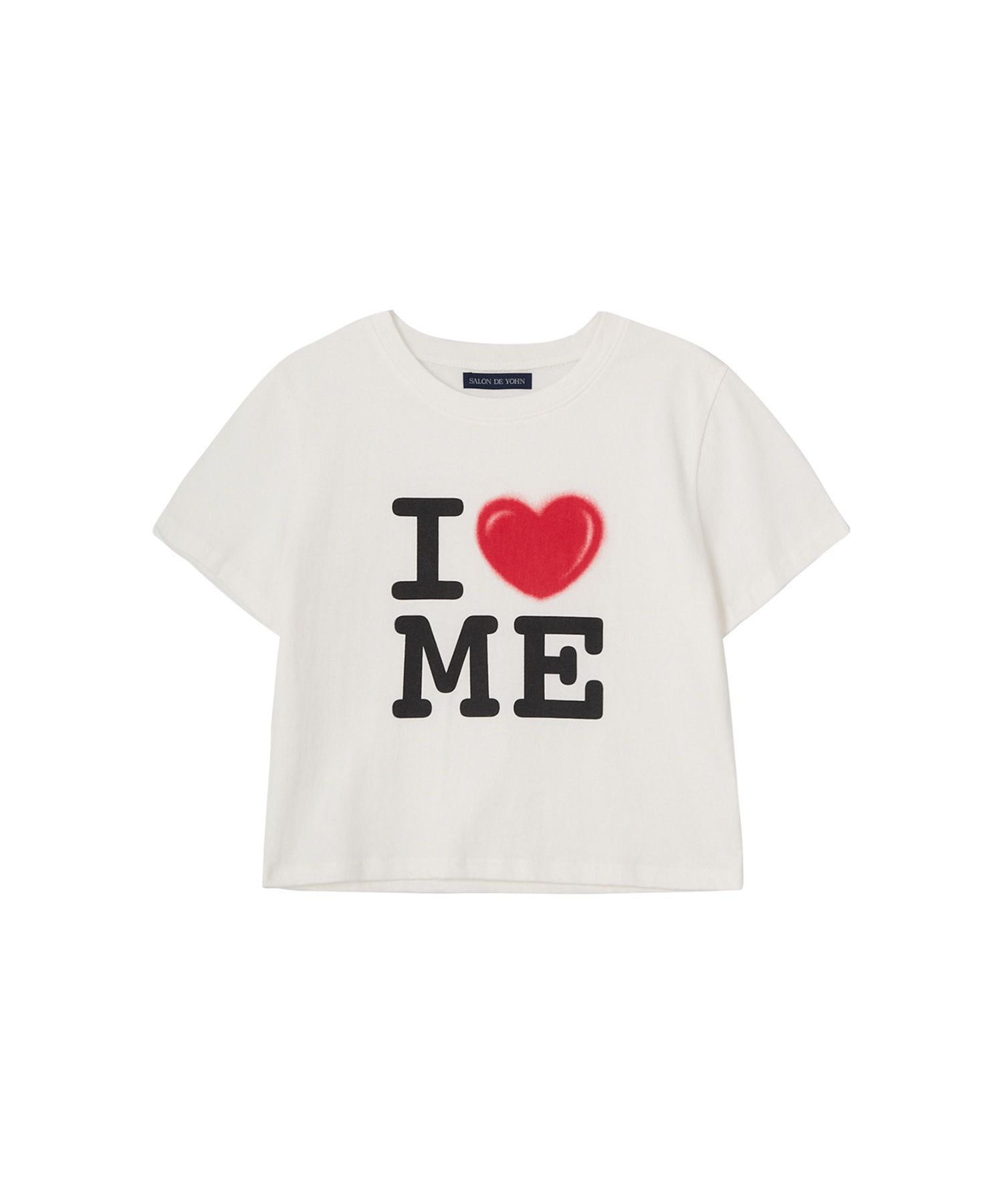 SALON DE YOHN☆Love Crop T_3color★韓国人気★ MUSINSA公式 | SALON DE YOHN I Love Me Crop T_ White