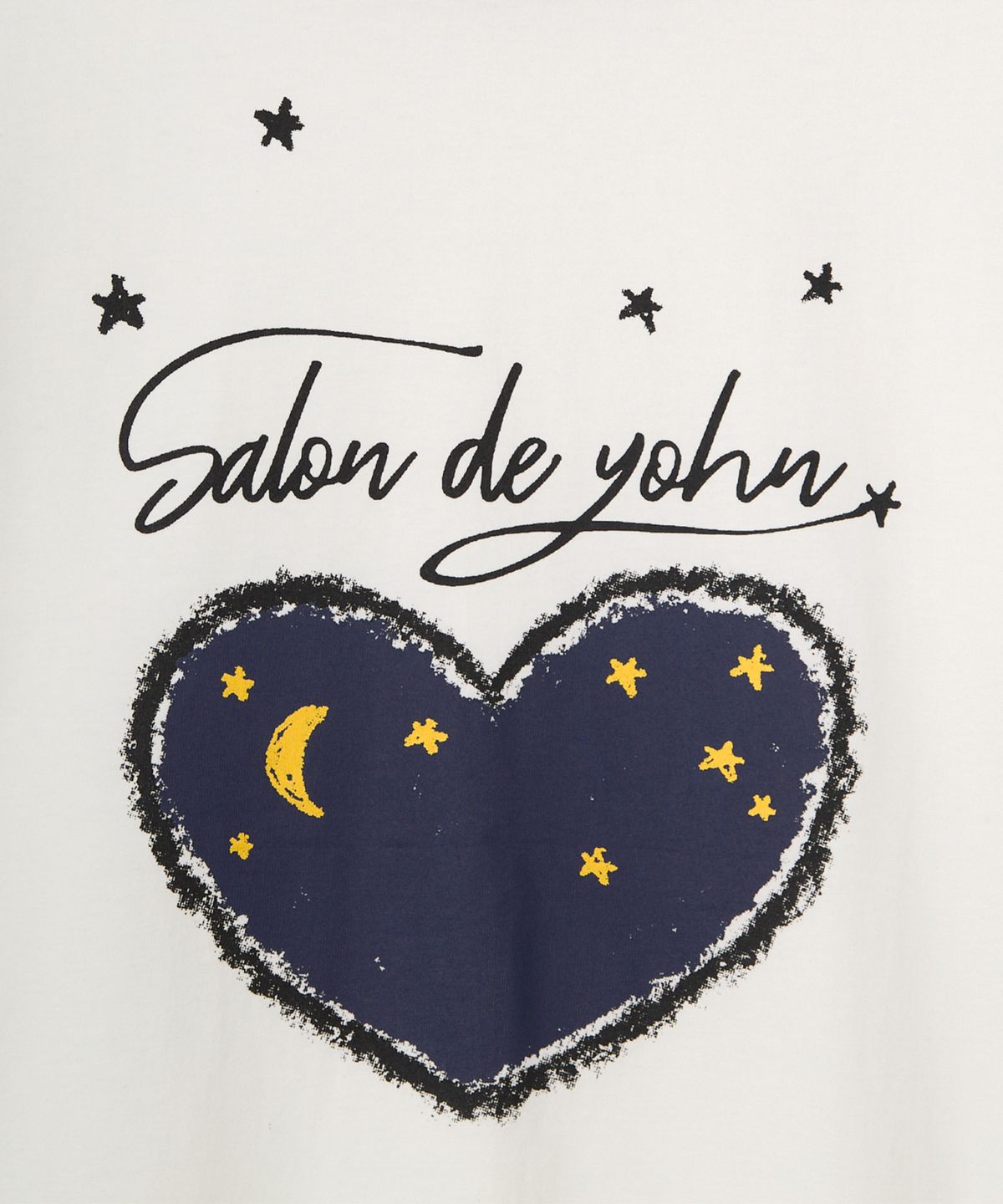 살롱 드 욘(SALON DE YOHN) Heart Loose Fit Short Sleeve T