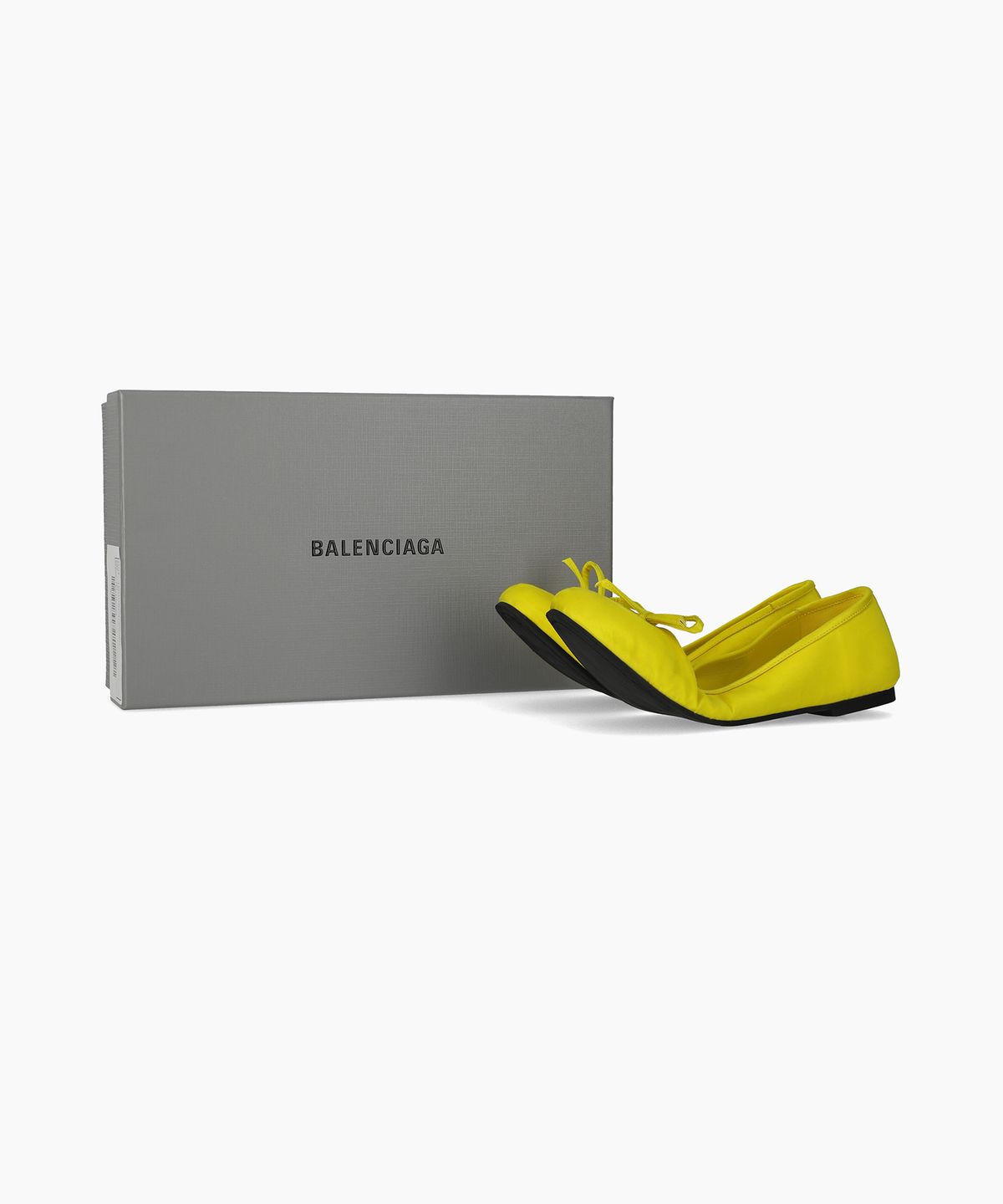 발렌시아가(BALENCIAGA) 레오폴드 플랫 슈즈 - 옐로우 / 801211W2H827005