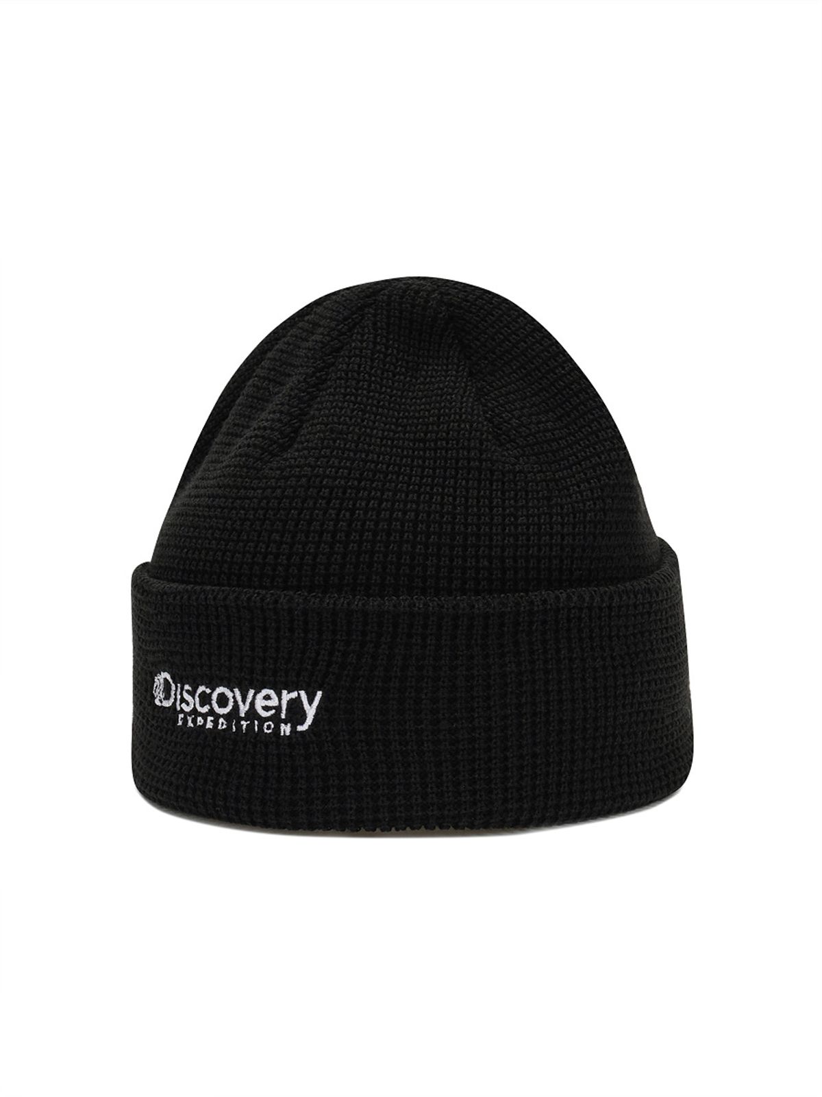 디스커버리 익스페디션(DISCOVERY EXPEDITION) 와플 롱 비니 (BLACK)