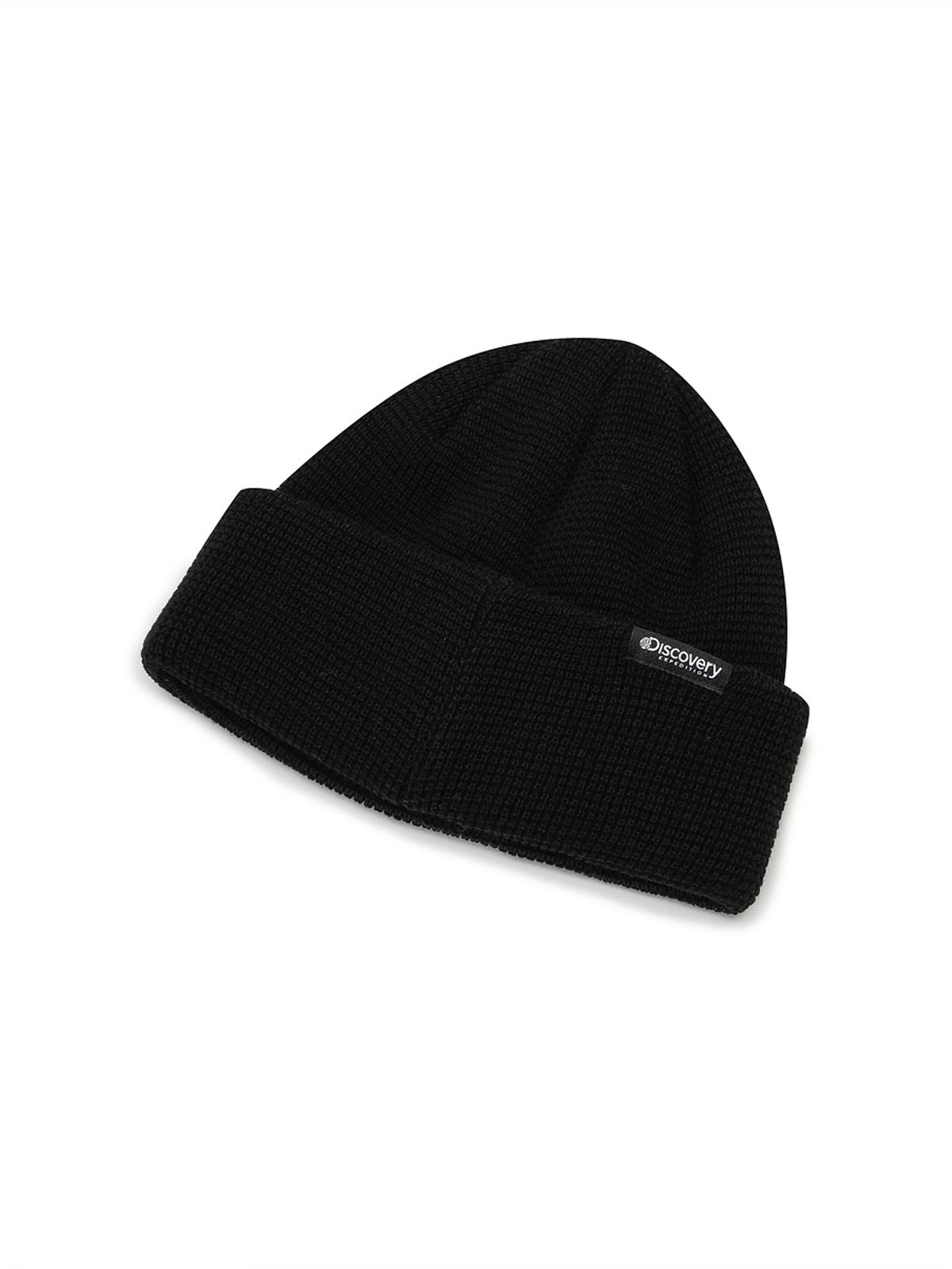디스커버리 익스페디션(DISCOVERY EXPEDITION) 와플 롱 비니 (BLACK)