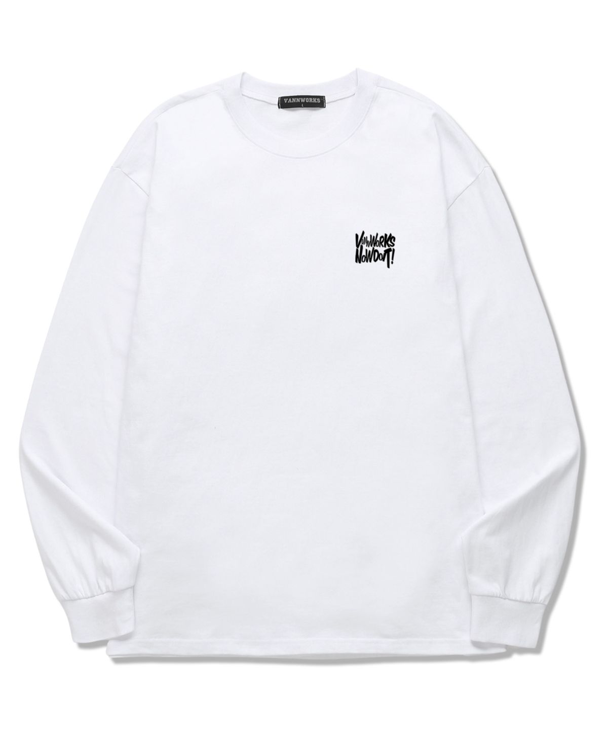 밴웍스(VANNWORKS) NOW DOIT OUTLINE 롱슬리브 (VLS0084) 화이트