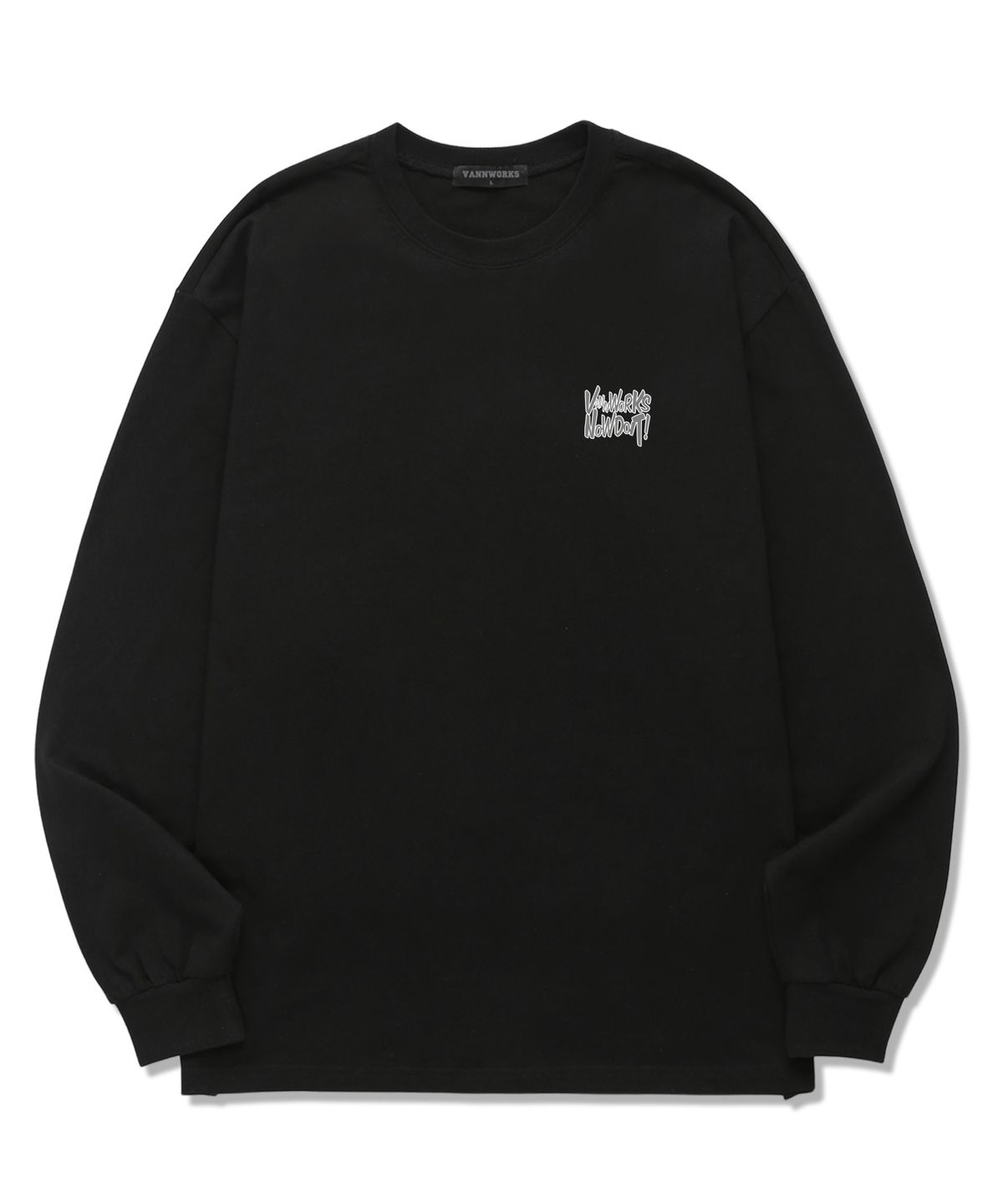 밴웍스(VANNWORKS) NOW DOIT OUTLINE 롱슬리브 (VLS0084) 블랙