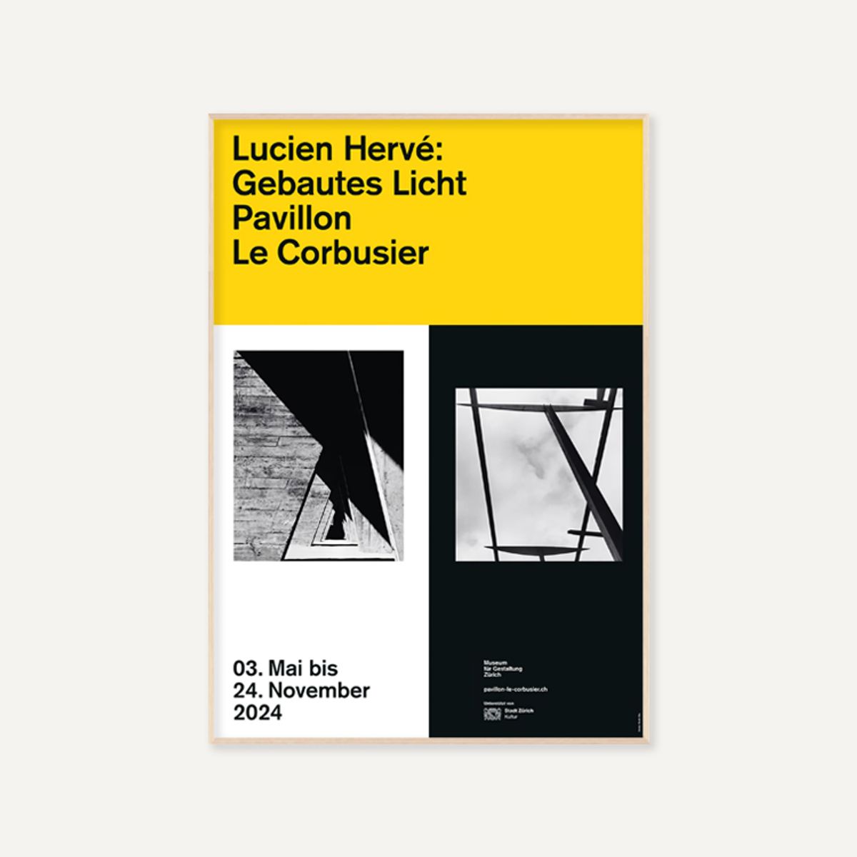 그릿시즌(GREET SEASON) 루시앙 에르베 Gebautes Licht, 2024 (액자 포함)