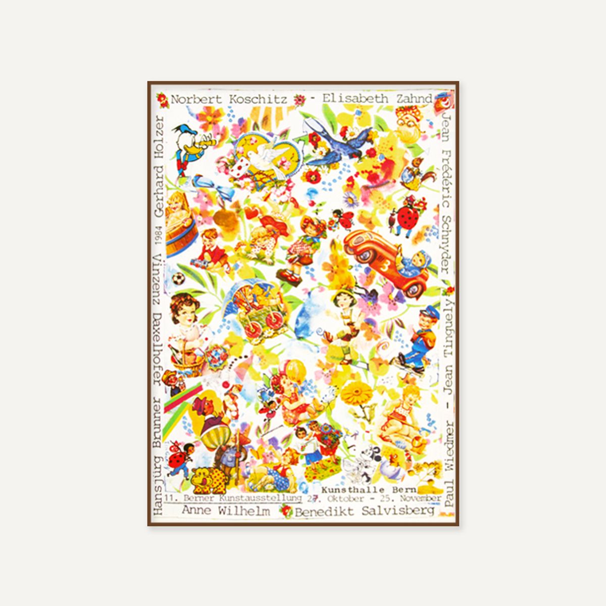 그릿시즌(GREET SEASON) 장 팅겔리 11. Berner Kunstausstellung, 1984 (액자 포함)