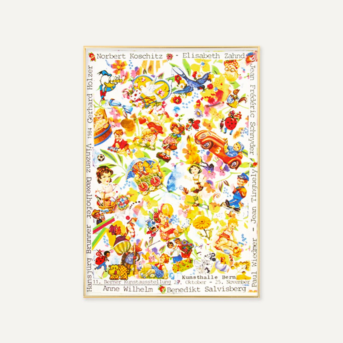 그릿시즌(GREET SEASON) 장 팅겔리 11. Berner Kunstausstellung, 1984 (액자 포함)