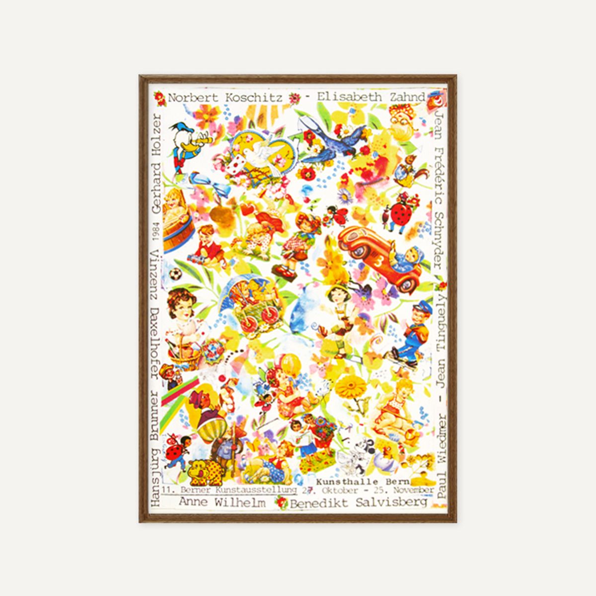 그릿시즌(GREET SEASON) 장 팅겔리 11. Berner Kunstausstellung, 1984 (액자 포함)