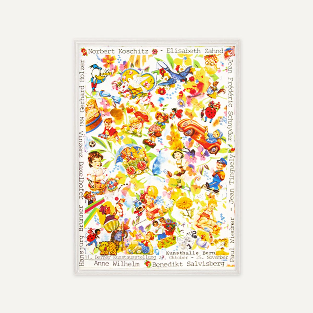 그릿시즌(GREET SEASON) 장 팅겔리 11. Berner Kunstausstellung, 1984 (액자 포함)