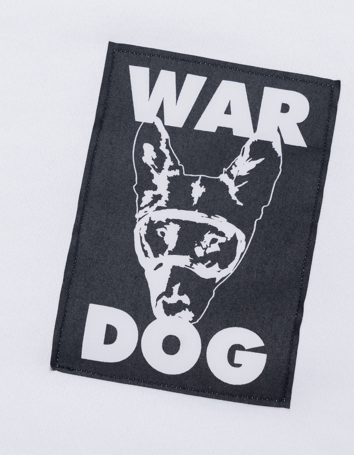 워독(WARDOG) 로고 패치 후디 화이트
