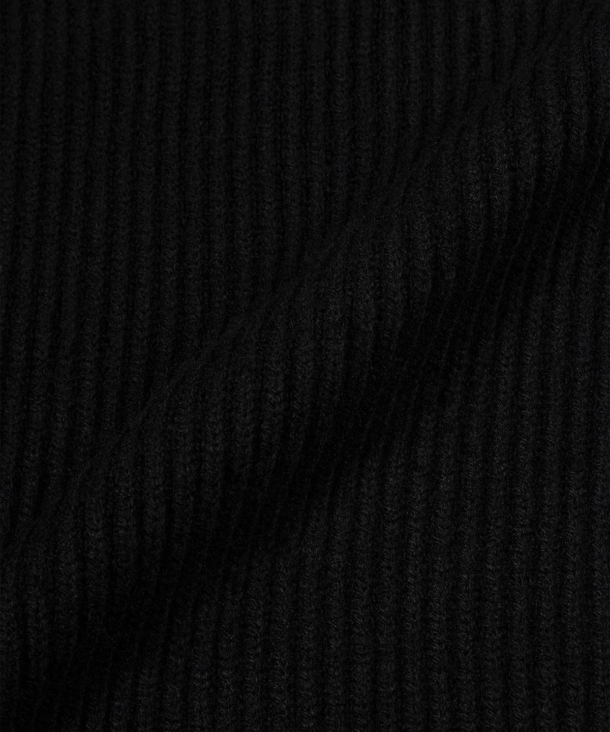 모아(MOAA) 투웨이 집업 니트 (BLACK)