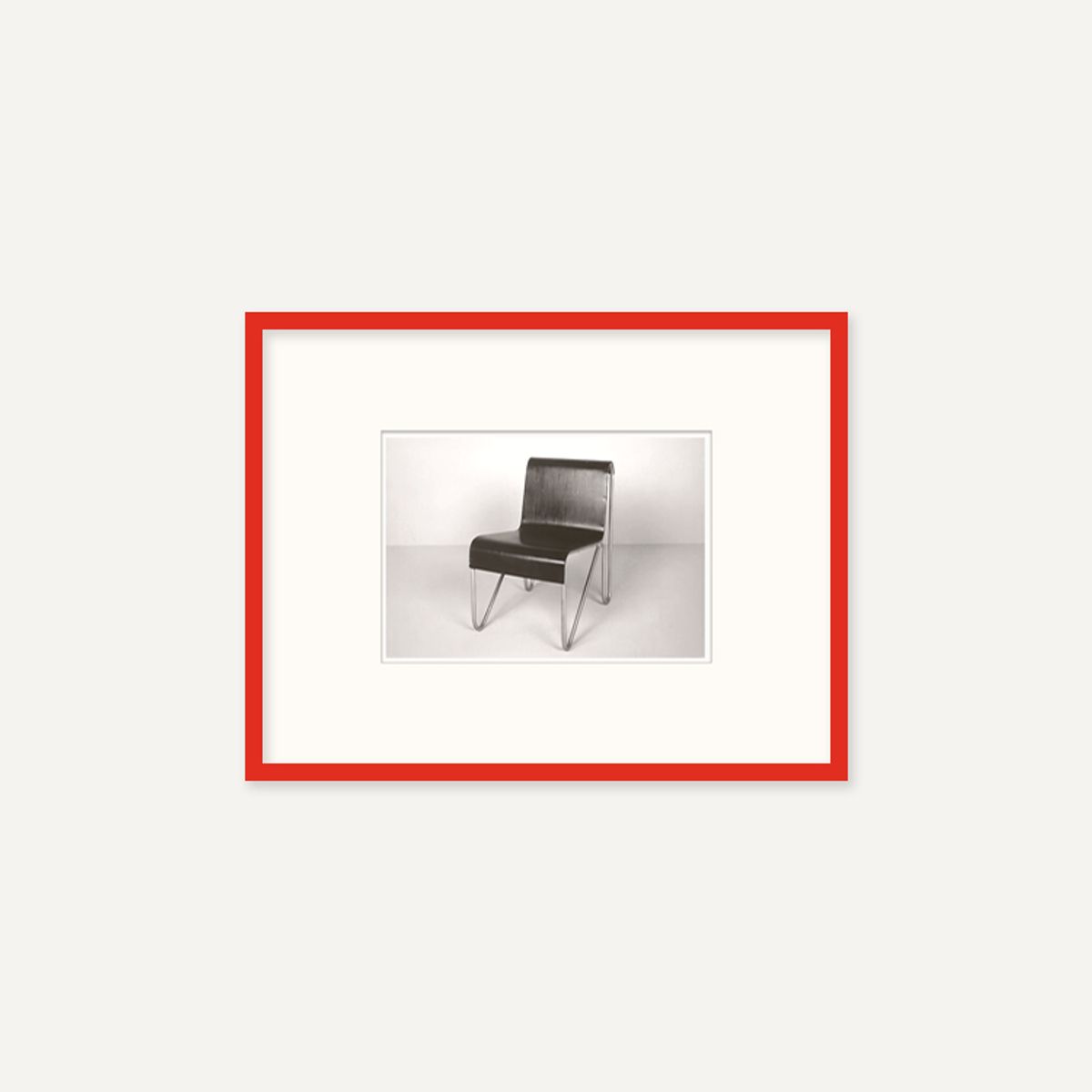 그릿시즌(GREET SEASON) 게리트 리트벨트 Bracket Chair, 1927 (액자 포함)